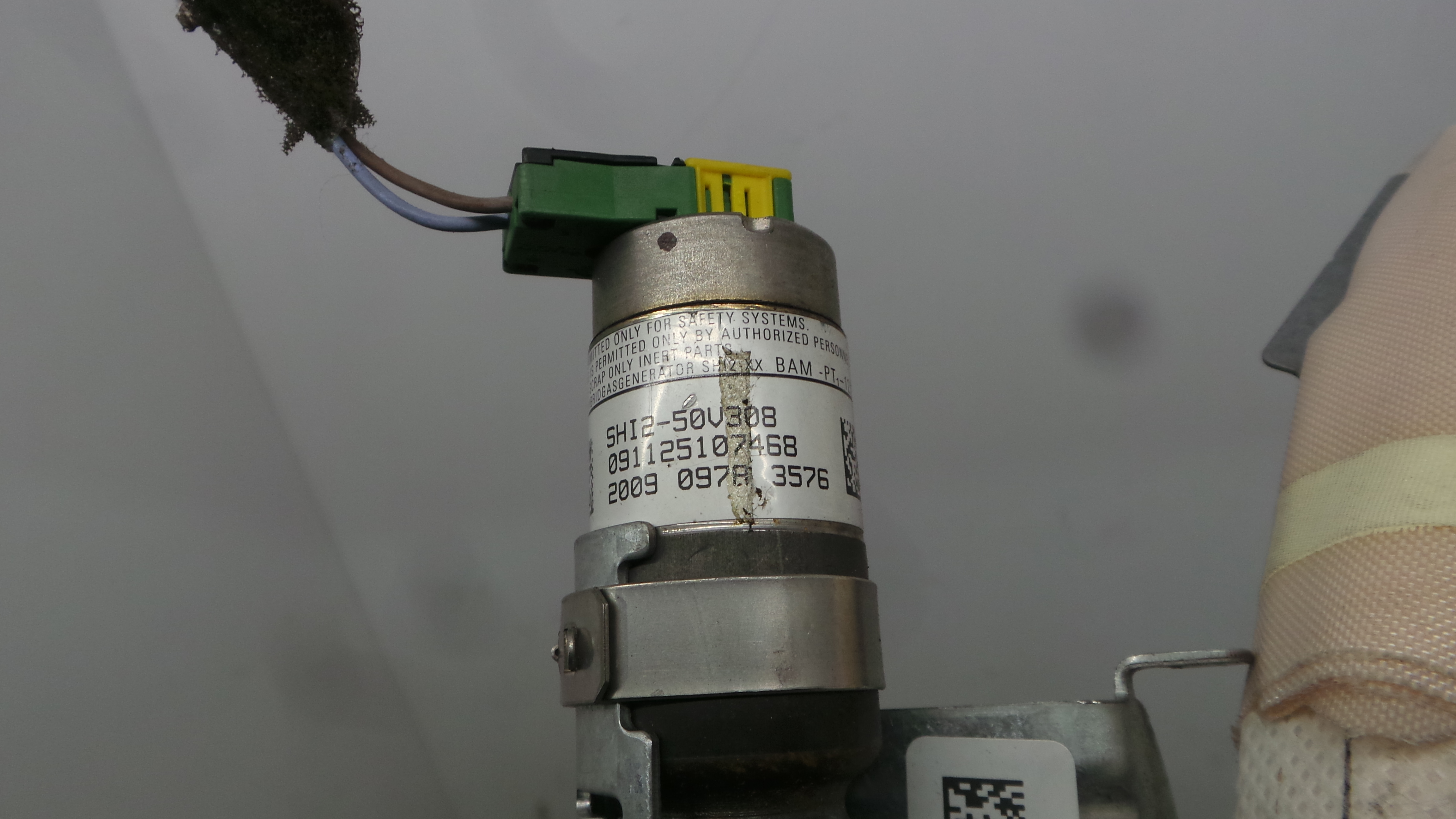 Airbags de Cortina Esq 306141499 - RENAULT CLIO III Grandtour (KR0/1_), CLIO III Sportour (KR0/1_)-38349381