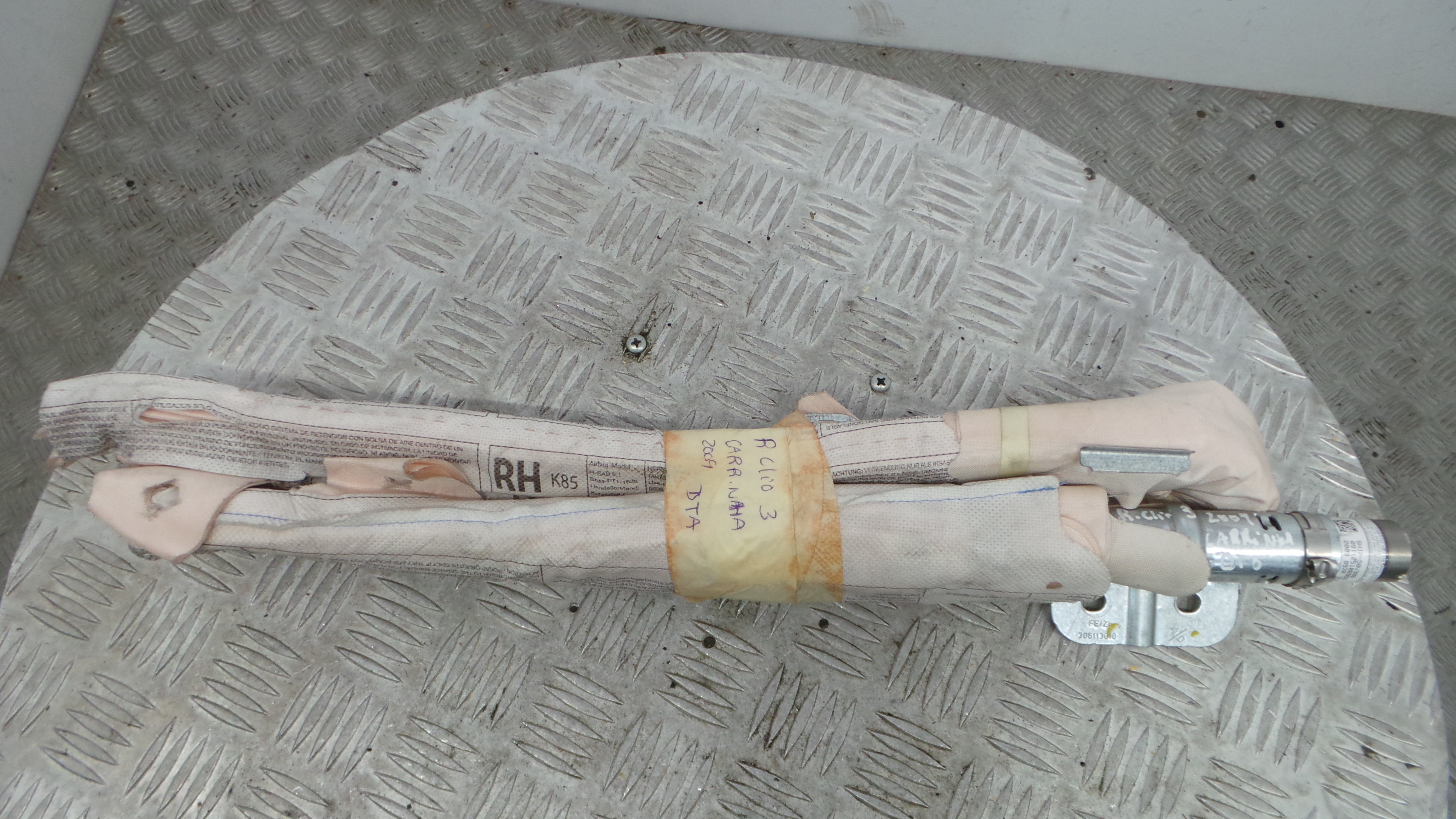 Airbags de Cortina Dto 306141599 - RENAULT CLIO III Grandtour (KR0/1_), CLIO III Sportour (KR0/1_)-38349388