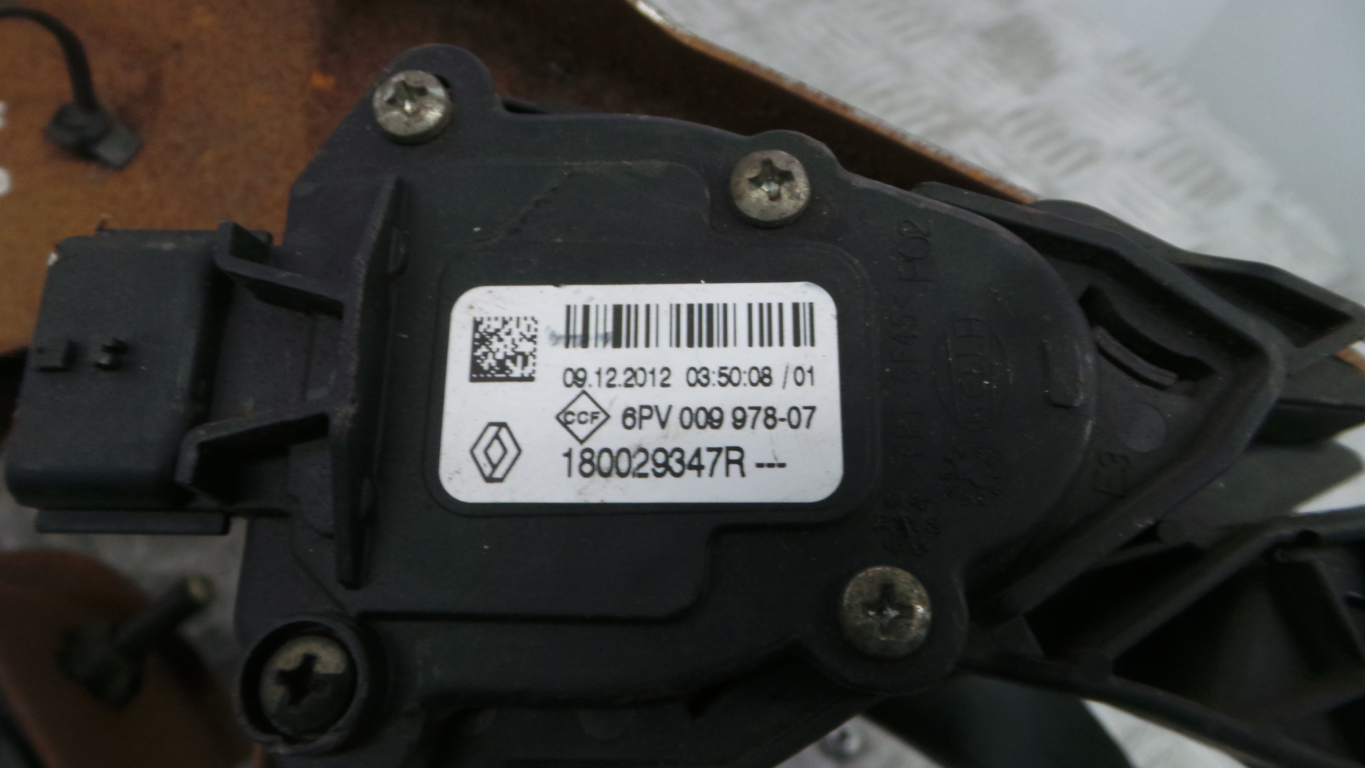 Pedal do Acelerador 180029347R - RENAULT CLIO IV (BH_)-38349438