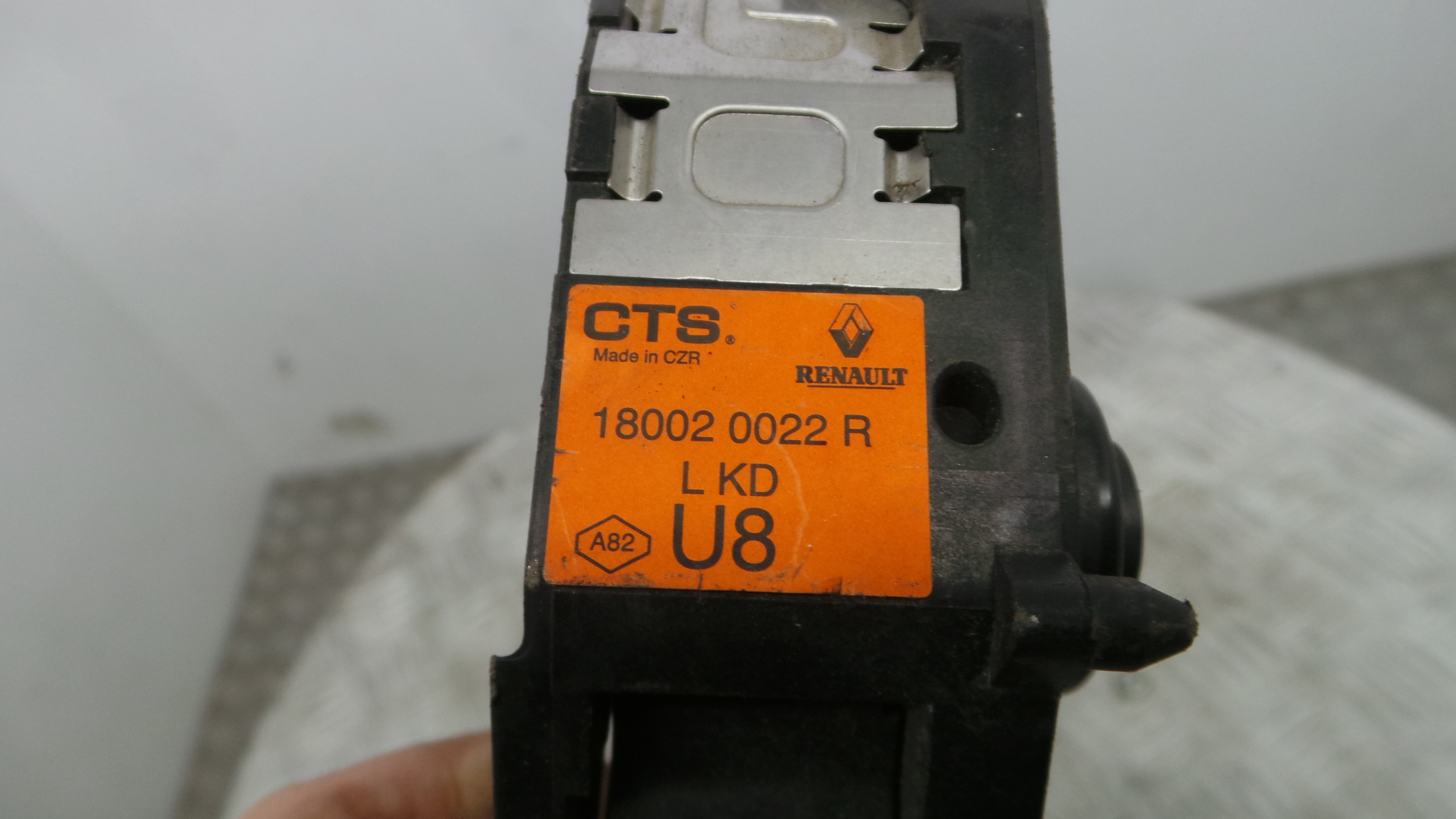 Pedal do Acelerador 180020022R - RENAULT MEGANE III Hatchback (BZ0/1_, B3_)-38349500