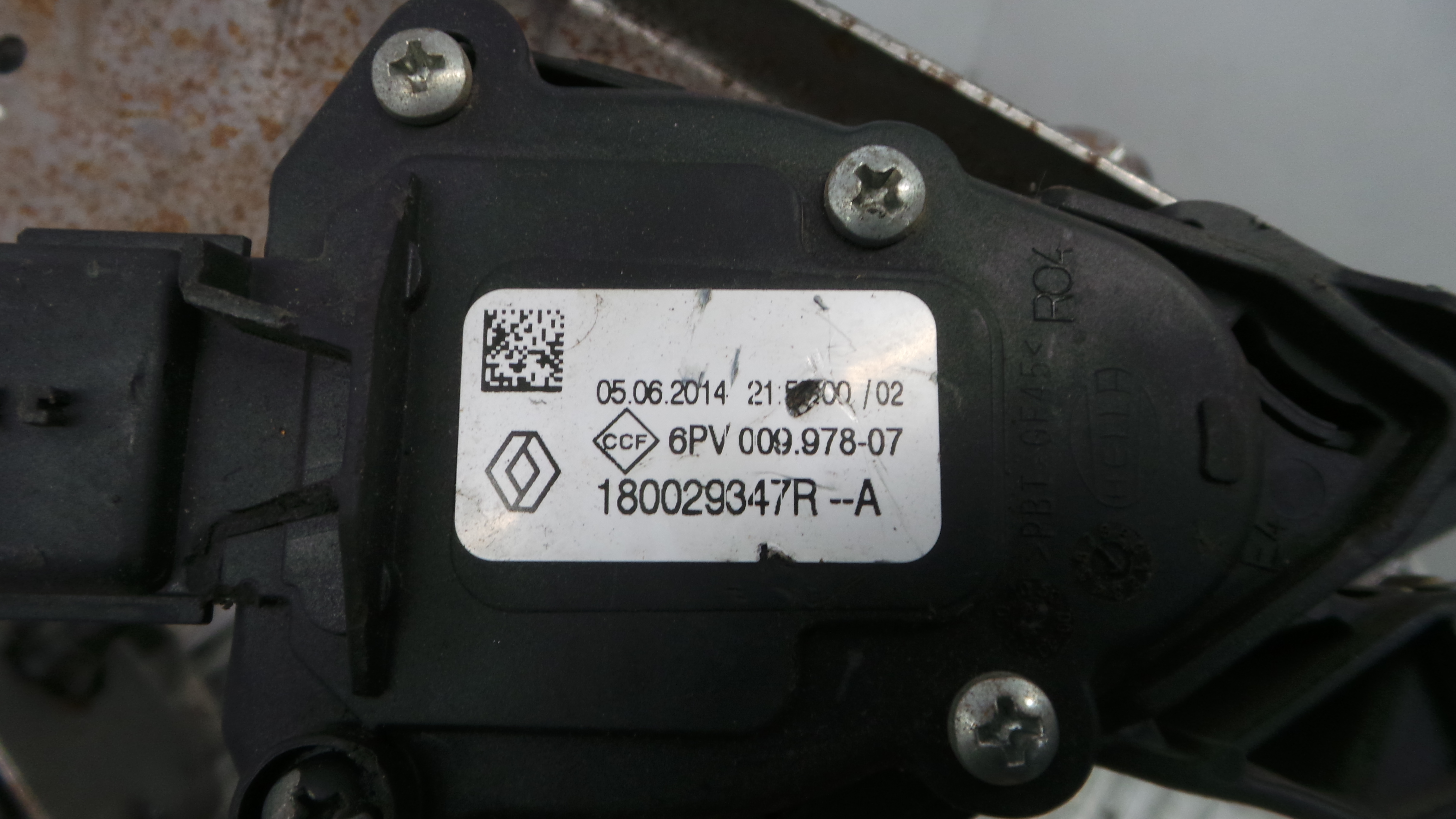 Pedal do Acelerador 180029347R - RENAULT CLIO IV (BH_)-38349551