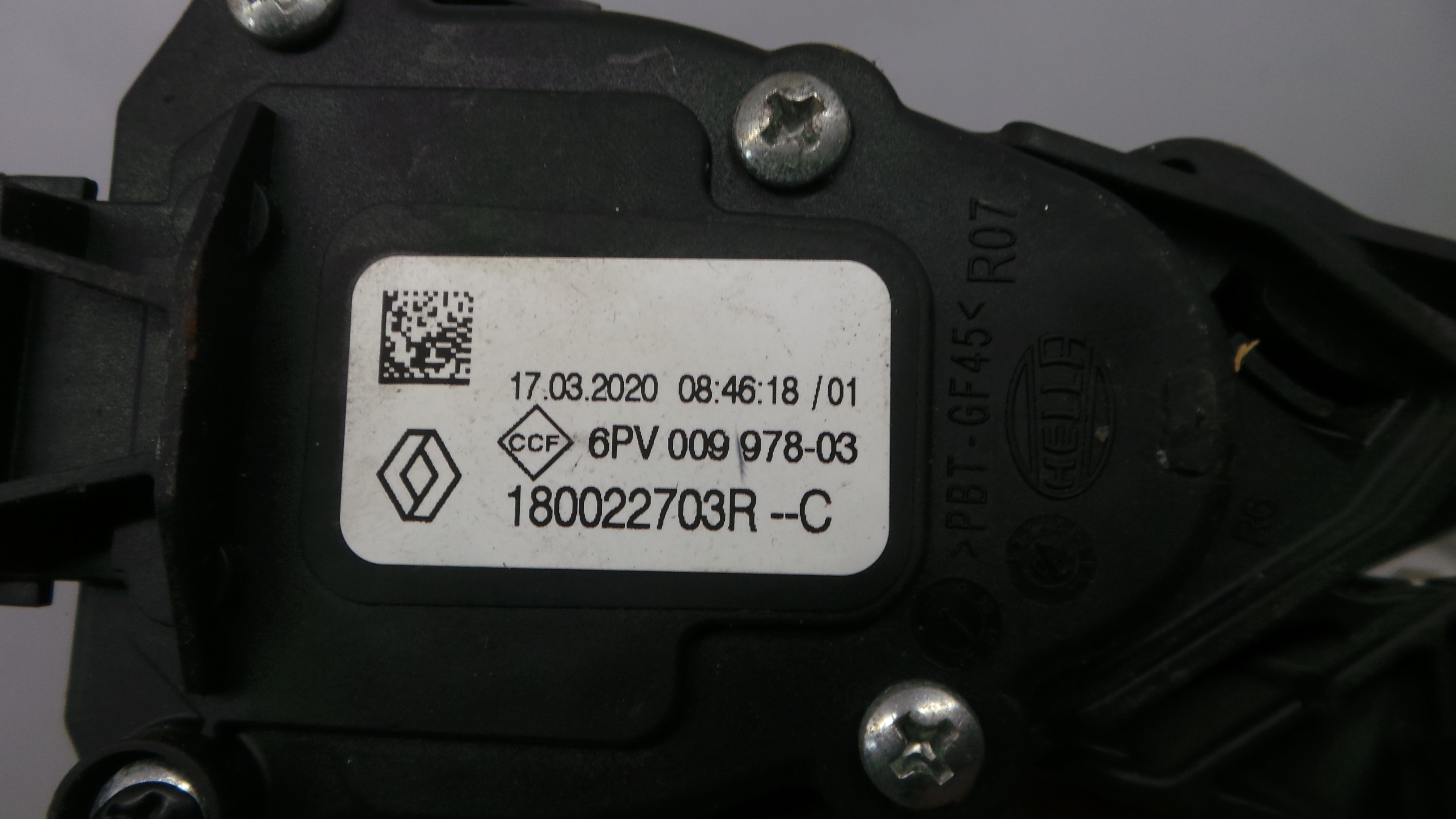 Pedal do Acelerador 180022703R - DACIA SANDERO II-38349561