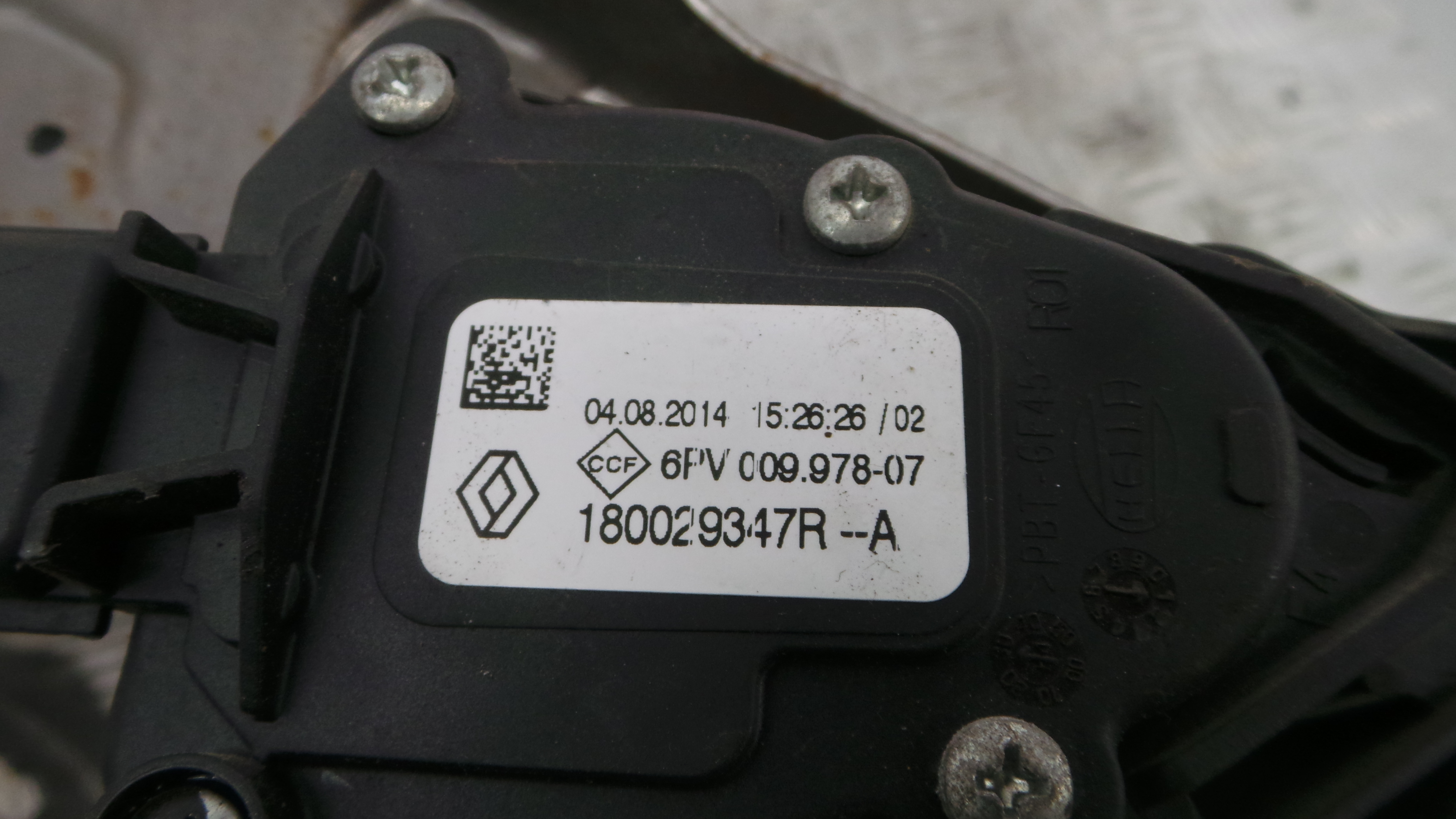 Pedal do Travão 180029347R - RENAULT CLIO IV (BH_)-38349829