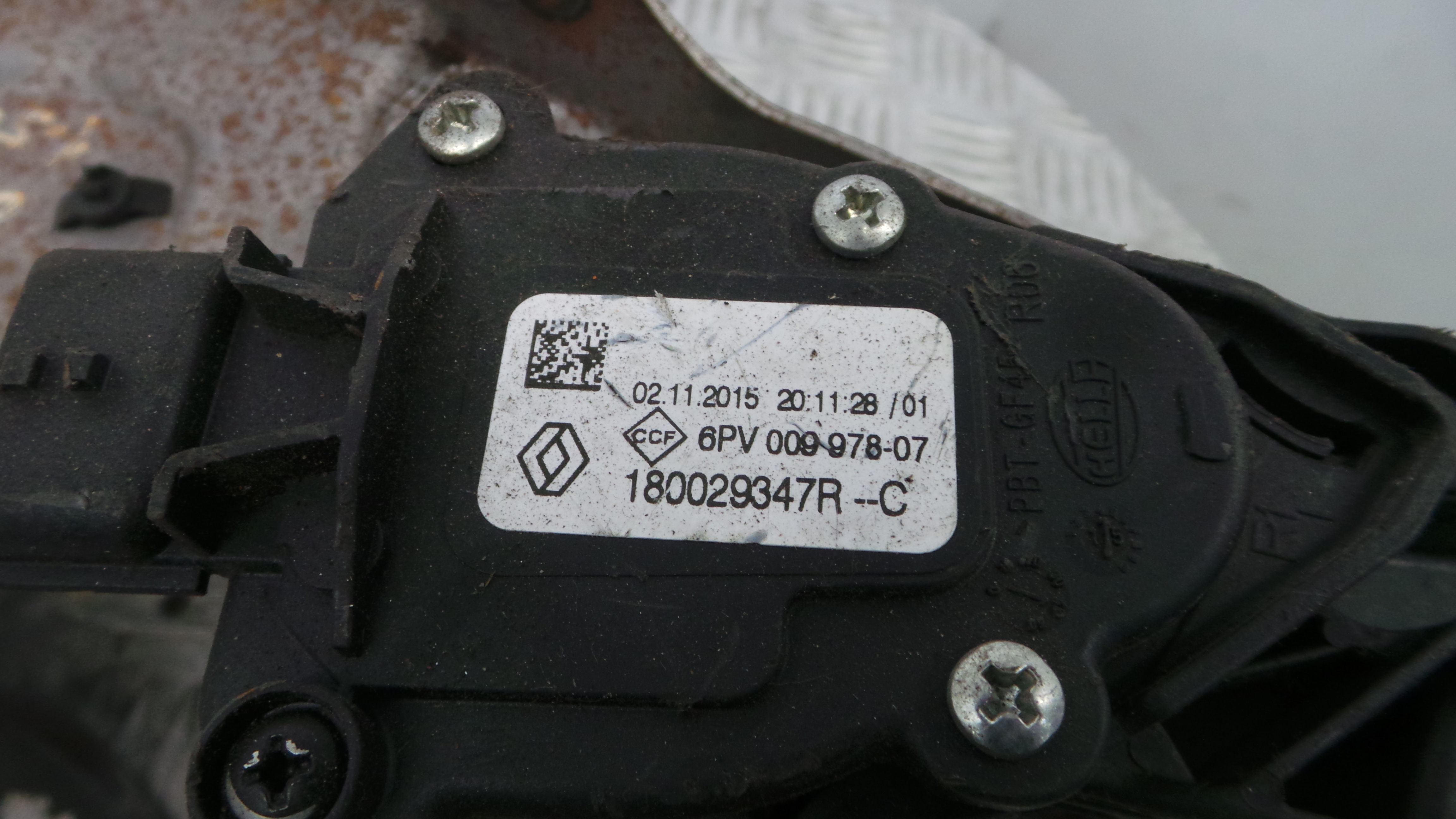 Pedal do Acelerador 180029347R - RENAULT CLIO IV (BH_)-38349859