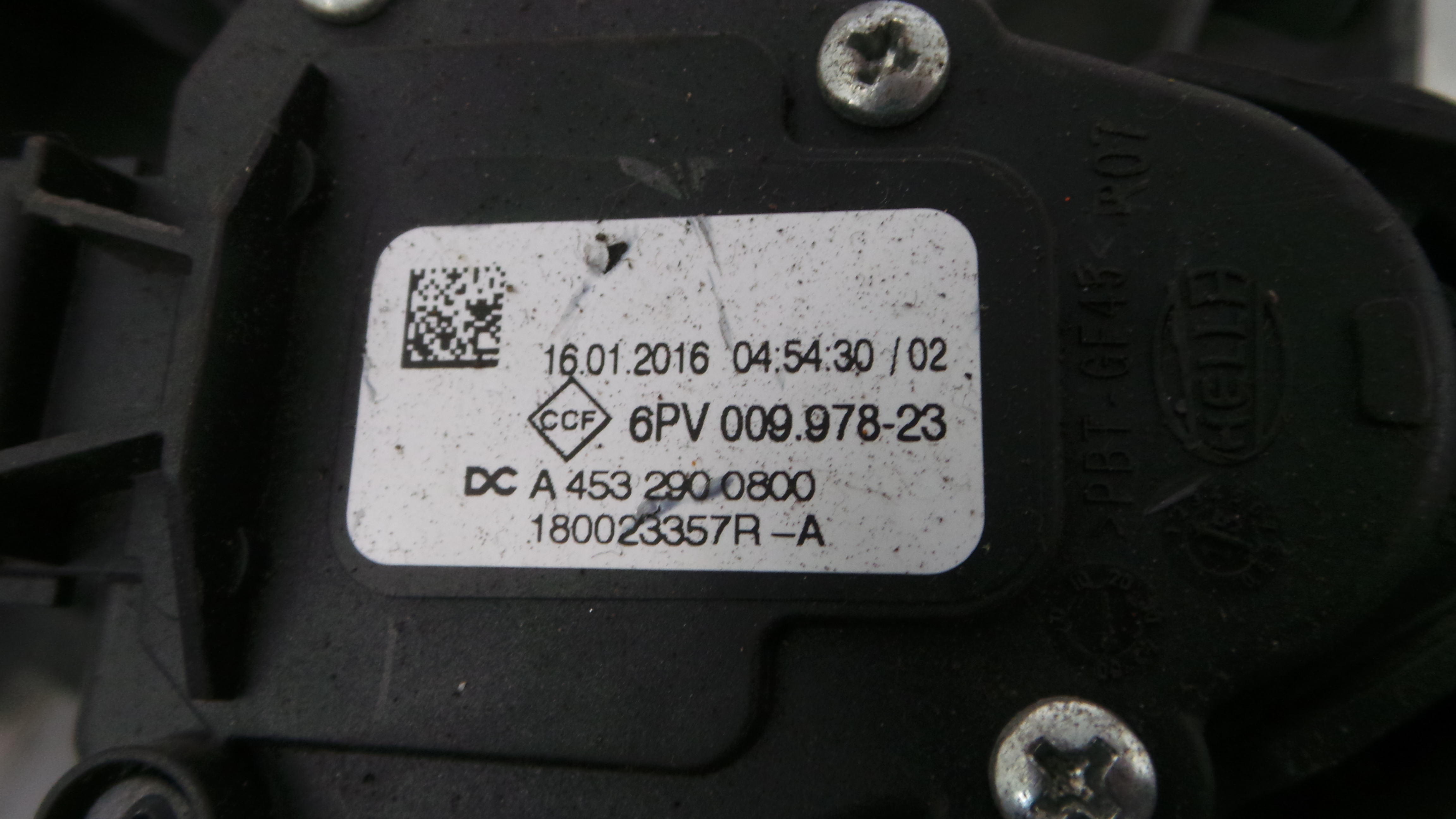 Pedal do Acelerador 465014775R - RENAULT TWINGO III (BCM_, BCA_)-38349991