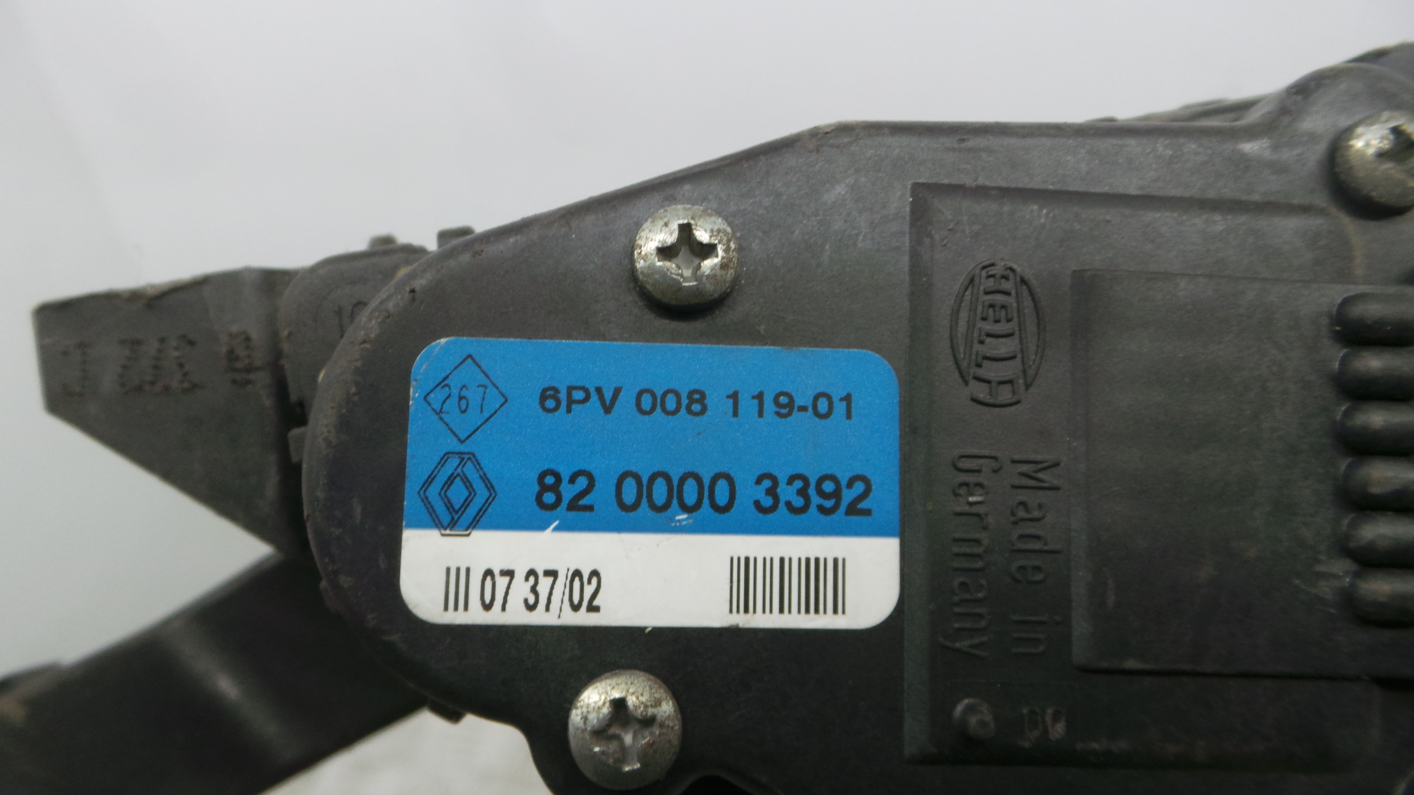 Pedal do Acelerador 8200003392 - RENAULT LAGUNA II (BG0/1_)-38350017