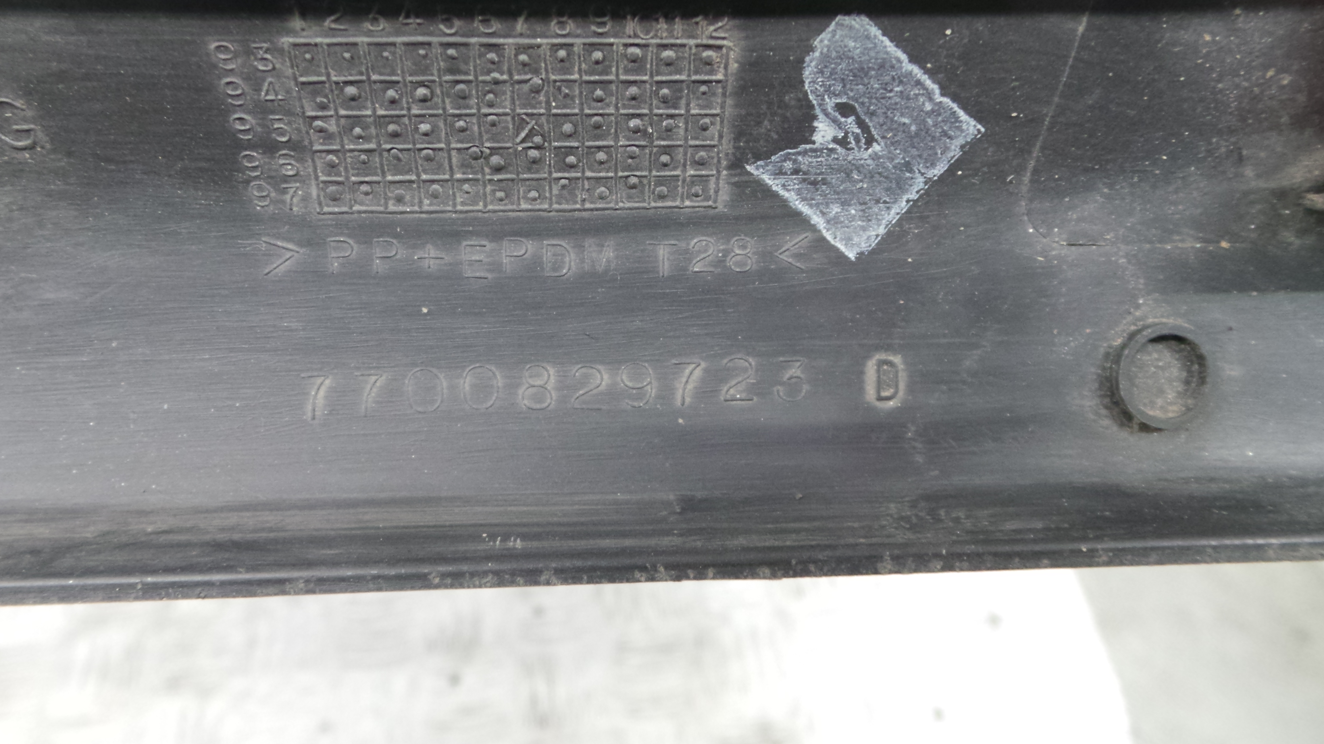 Friso Porta 7700829723D - RENAULT CLIO I (B/C57_, 5/357_)-38350095