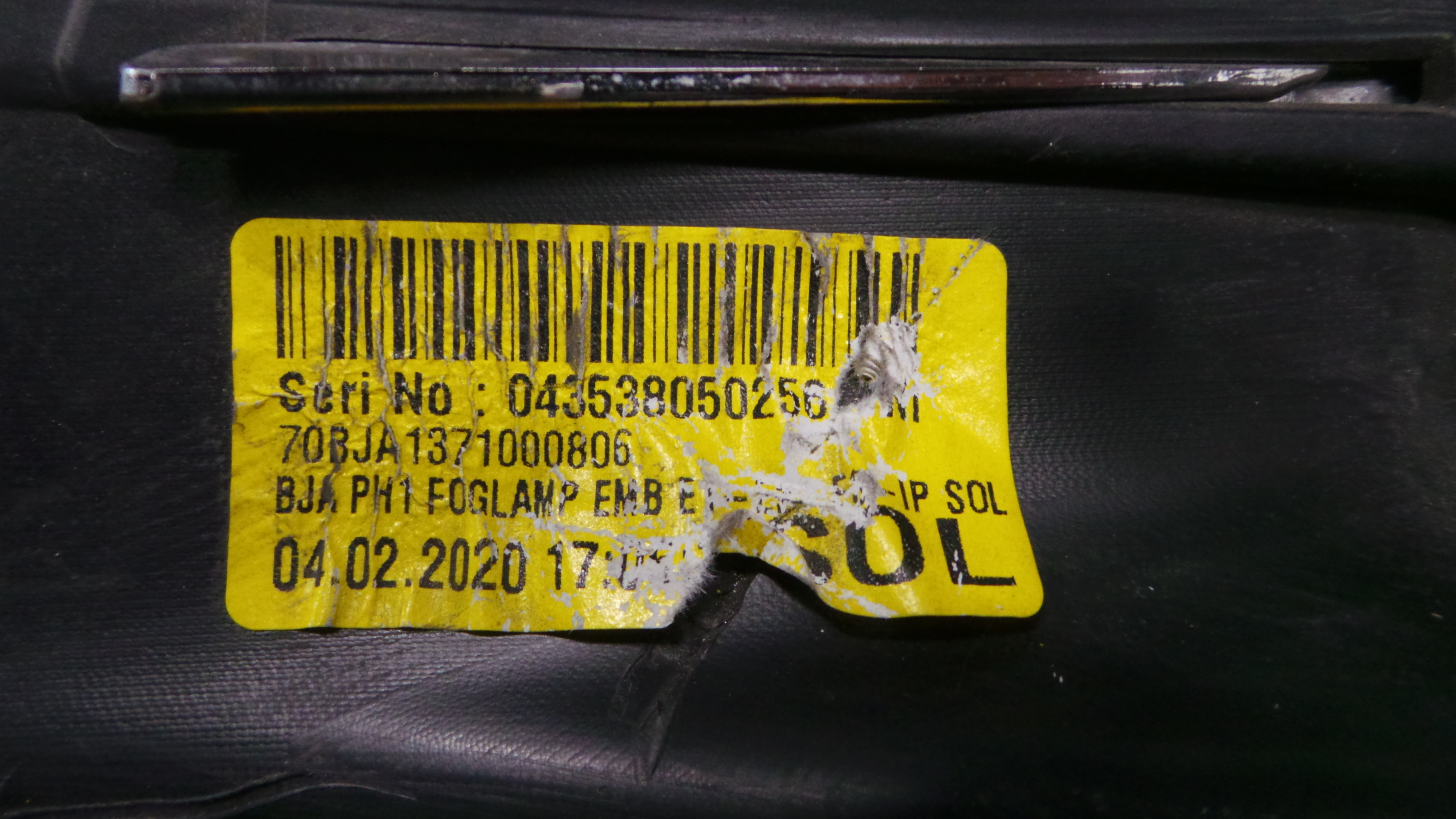 Aro Farol Nevoeiro 261A34806R - RENAULT CLIO V (B7_)-38350145