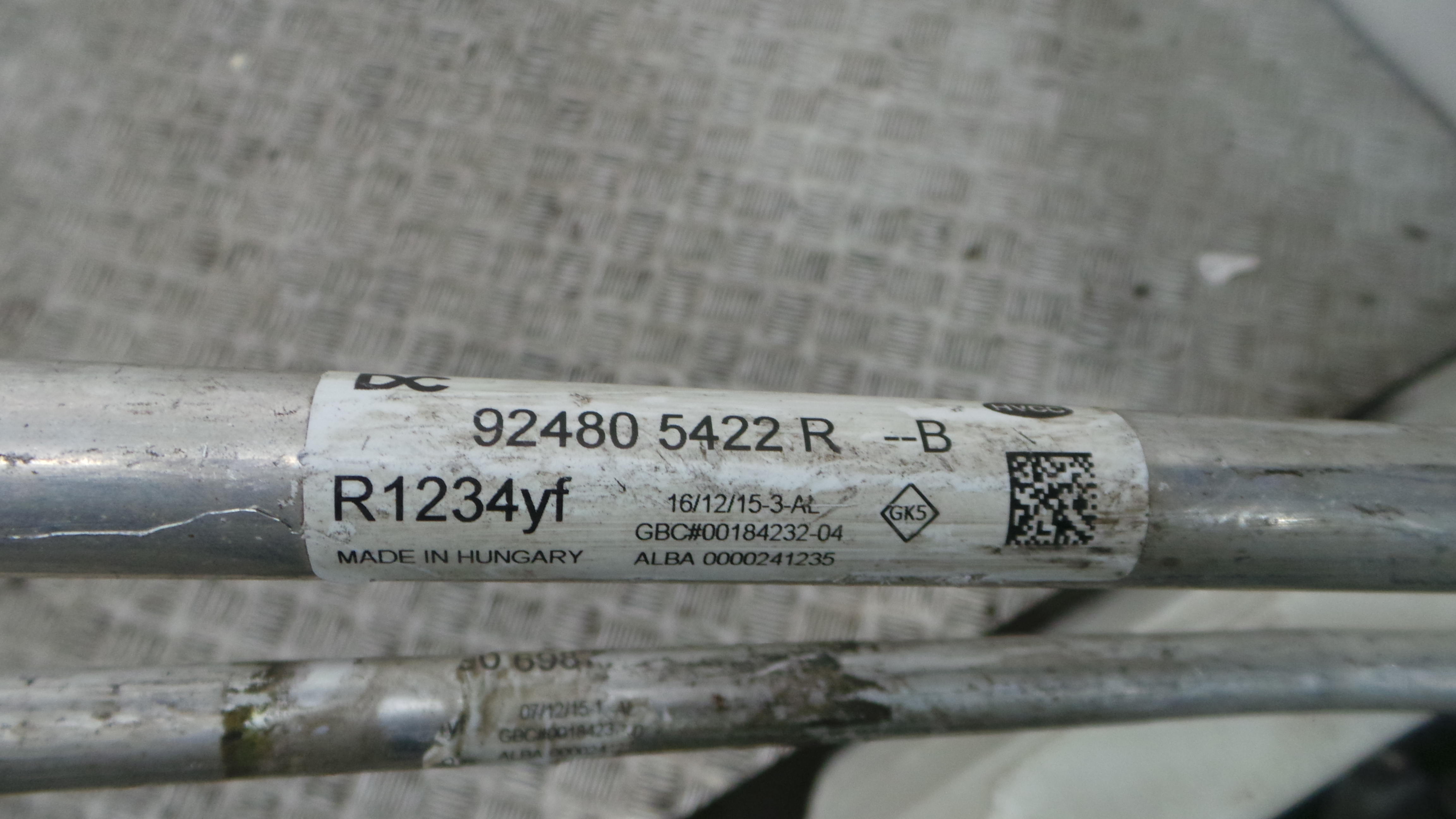 Tubos De Ar Condicionado 924805422R - RENAULT TWINGO III (BCM_, BCA_)-38356632