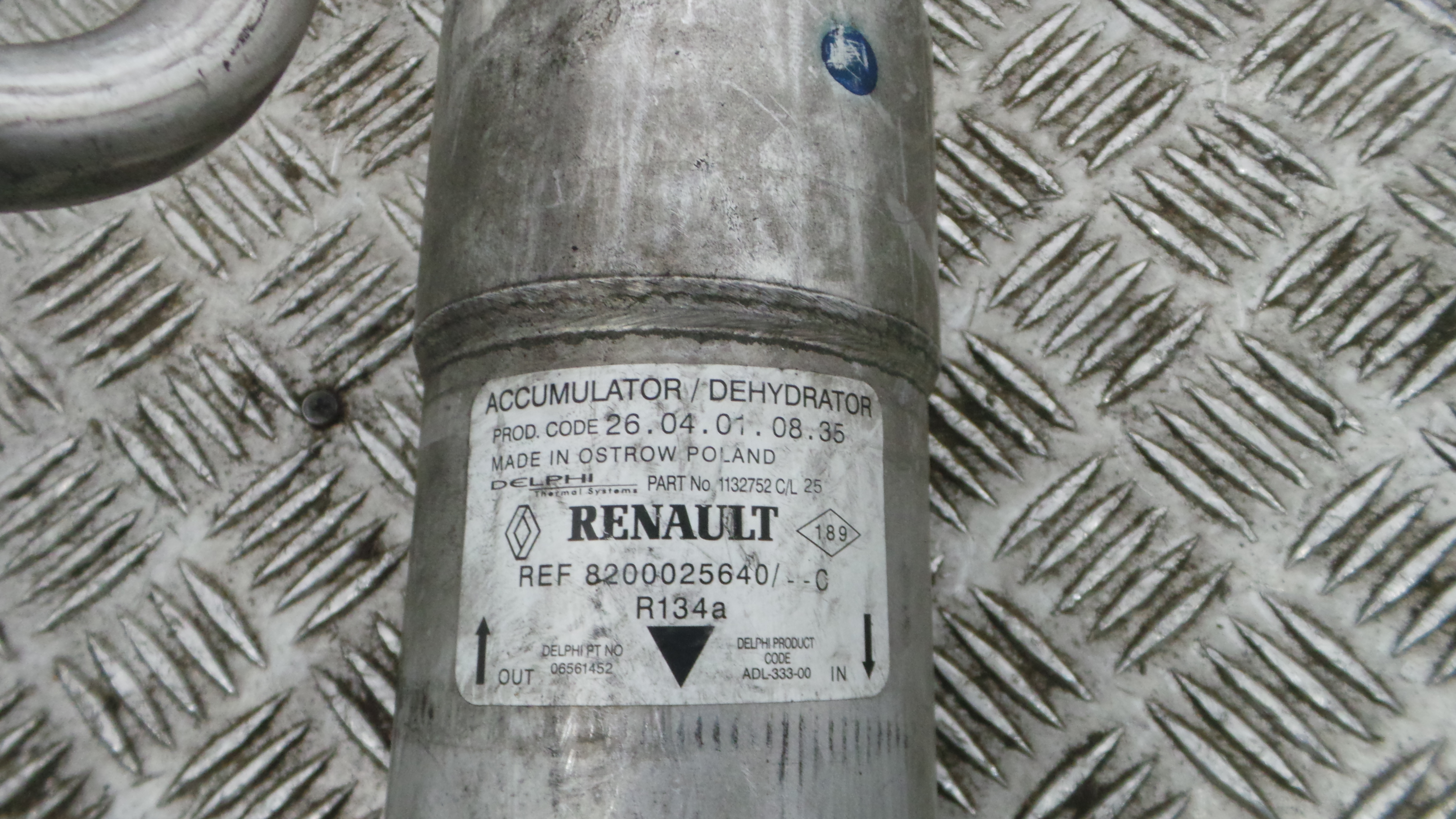 Tubo Ar Condicionado 8200025640 - RENAULT LAGUNA II (BG0/1_)-38360050