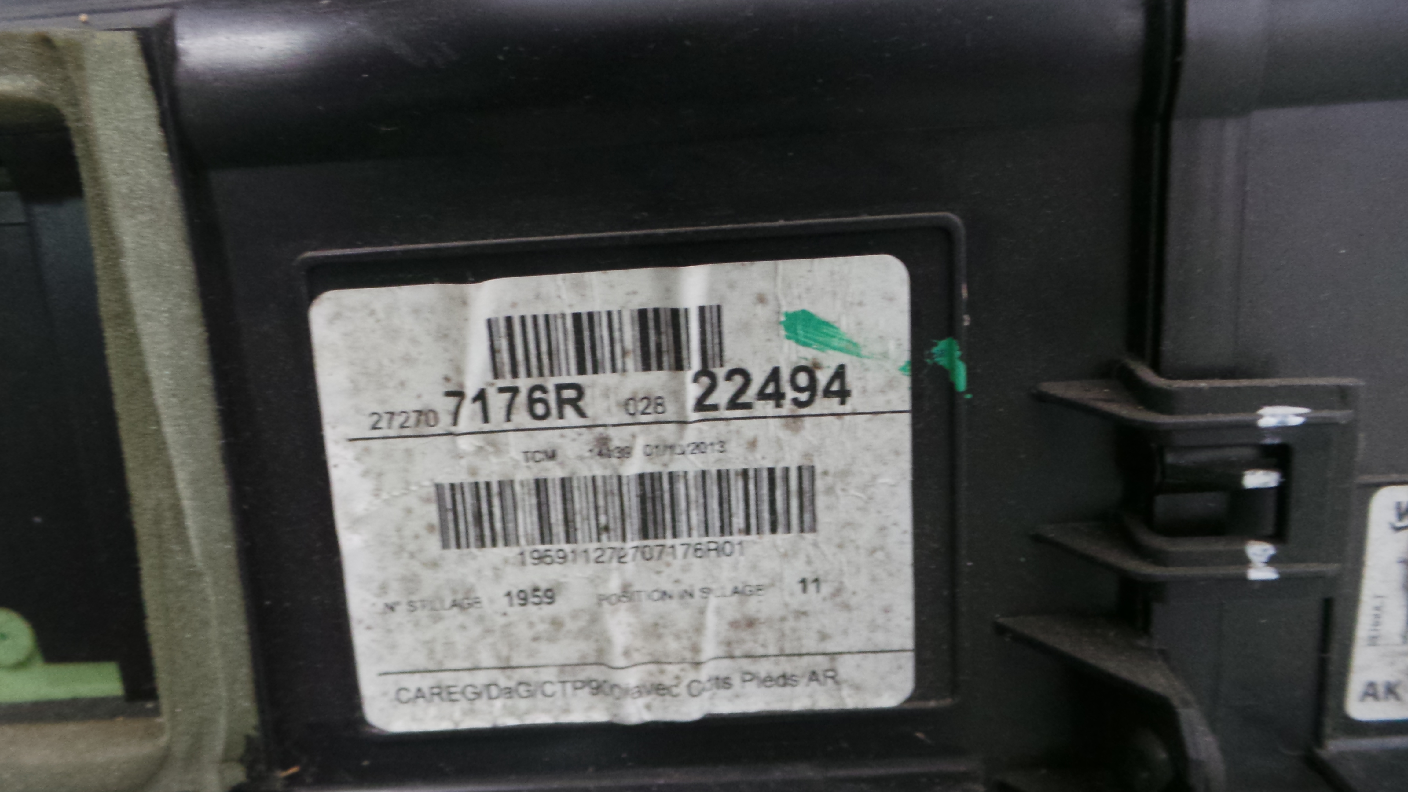 Caixa da Chauffage / Caixa da Sofagem 272707176R - RENAULT CLIO IV (BH_)-38361182