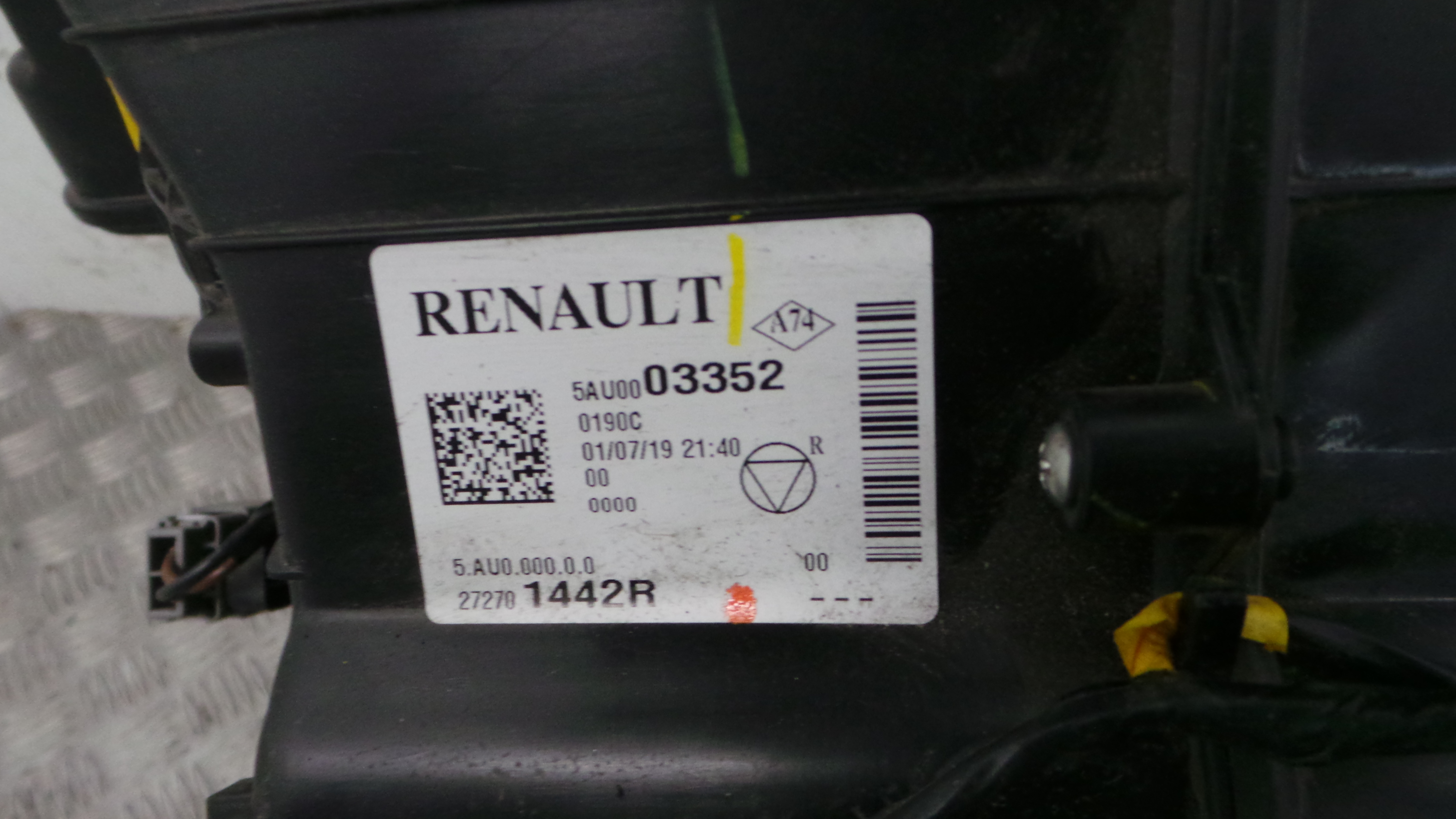 Caixa da Chauffage / Caixa da Sofagem 272701442R - RENAULT CLIO V (B7_)-38361208