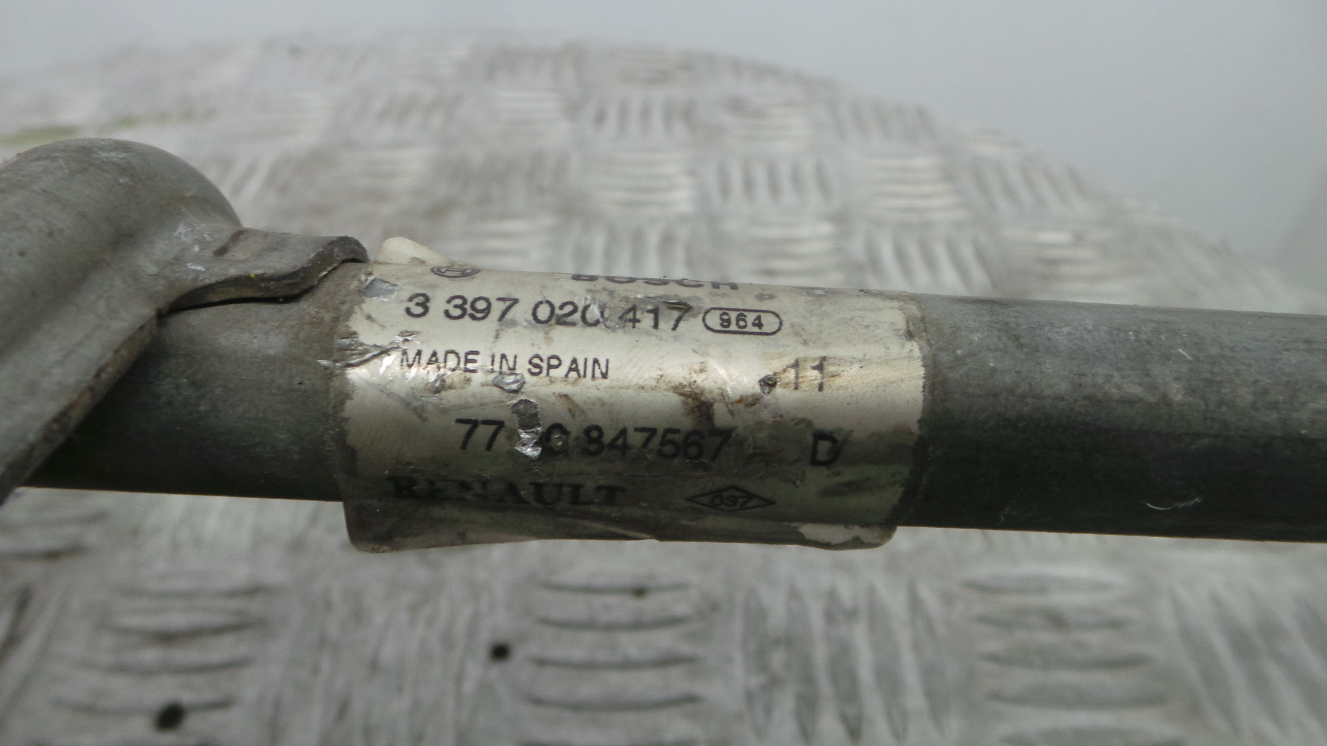 Motor Limpa Vidros Frente  7700847567 - RENAULT CLIO II (BB_, CB_), CLIO Mk II (BB_, CB_)-38361268