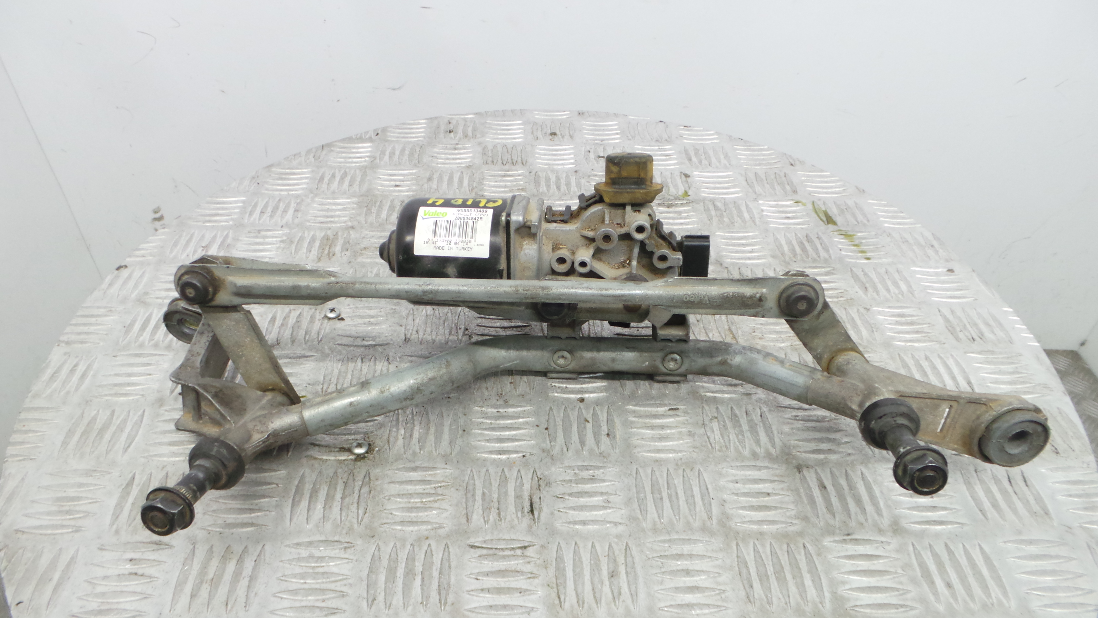 Motor Limpa Vidros Frente  288004542R - RENAULT CLIO IV (BH_)-38361356