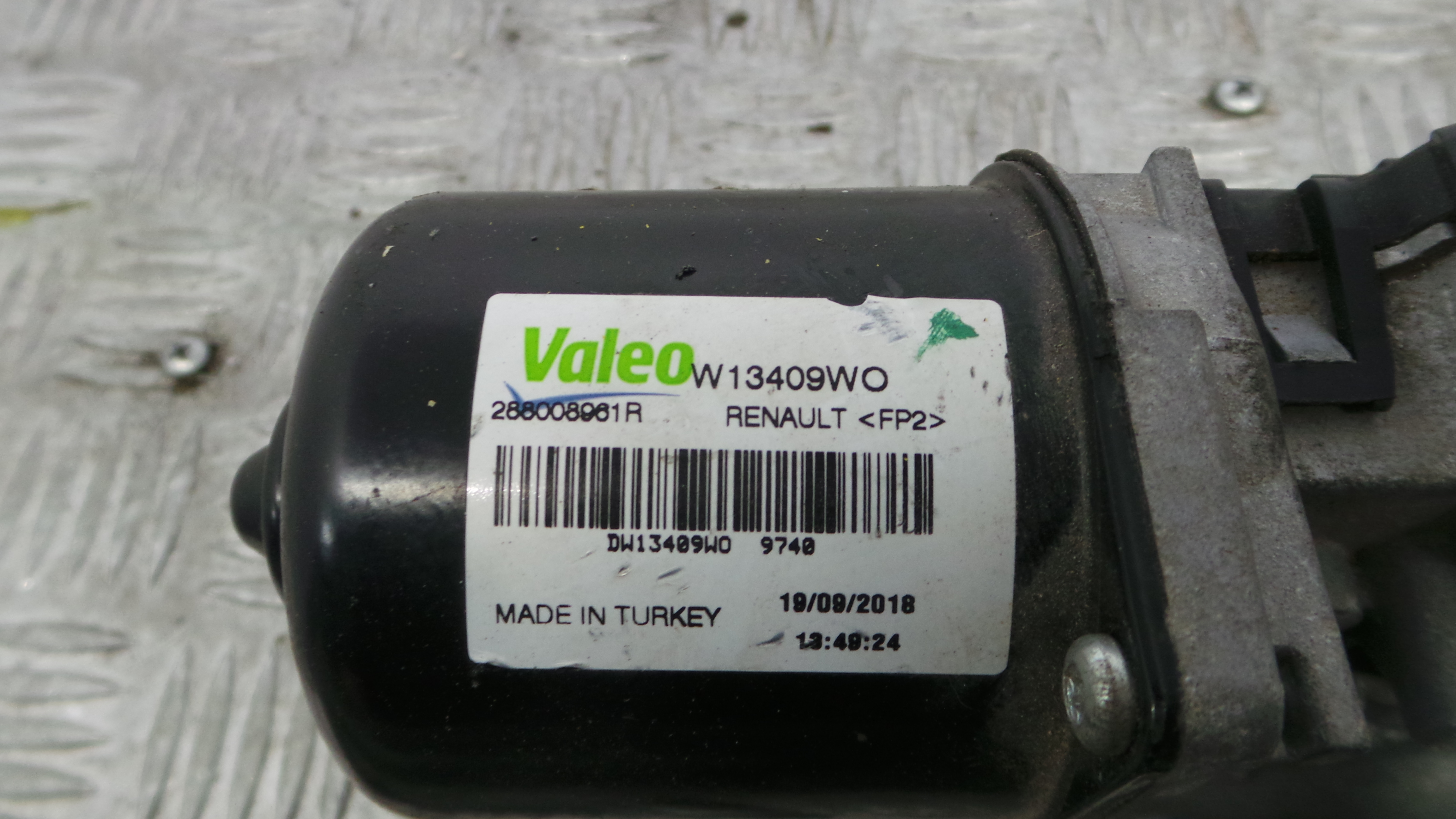 Motor Limpa Vidros Frente  288008961R - RENAULT CLIO IV (BH_)-38361368