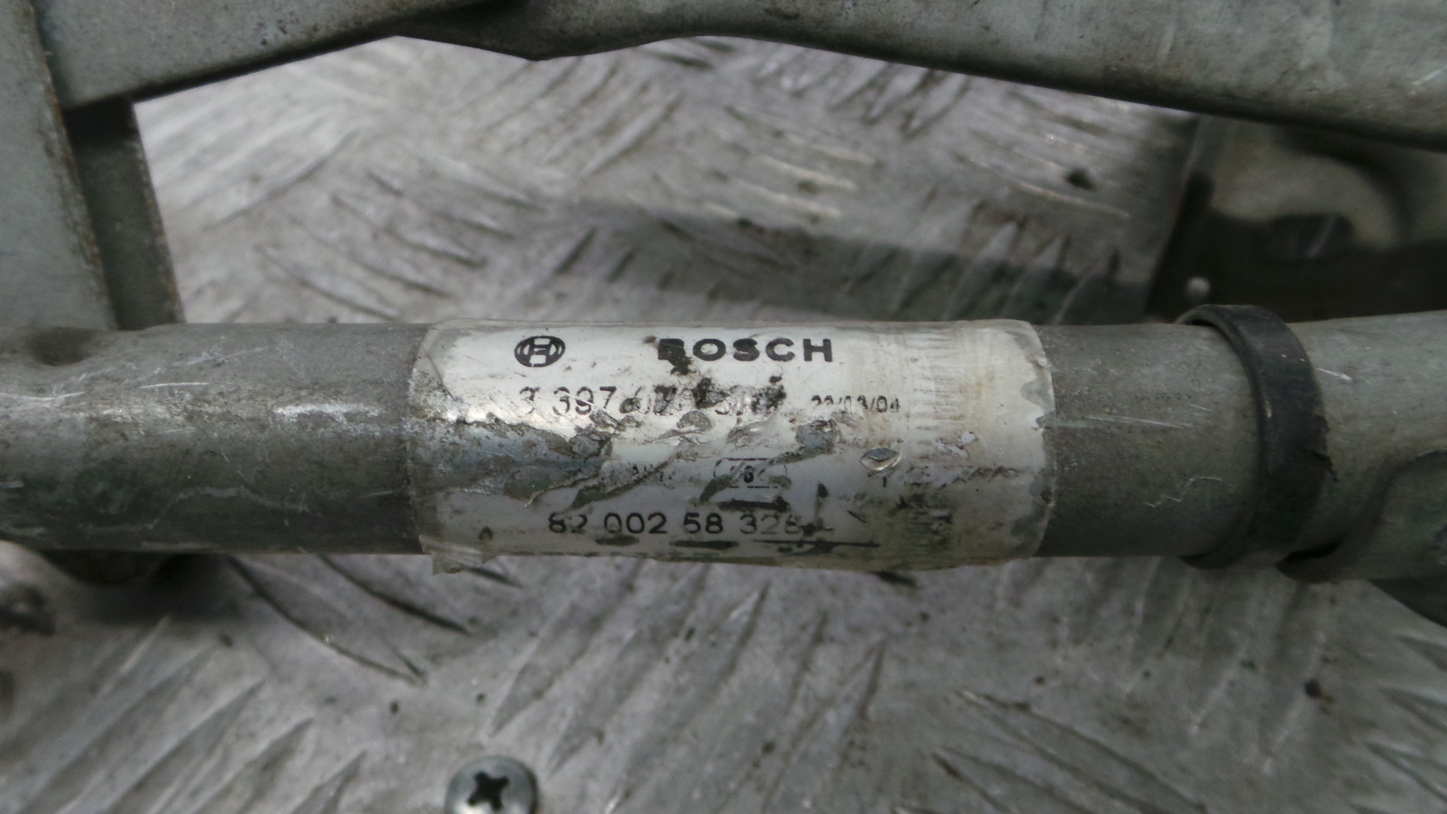 Motor Limpa Vidros Frente  8200258328 - RENAULT CLIO II (BB_, CB_), CLIO Mk II (BB_, CB_)-38361401