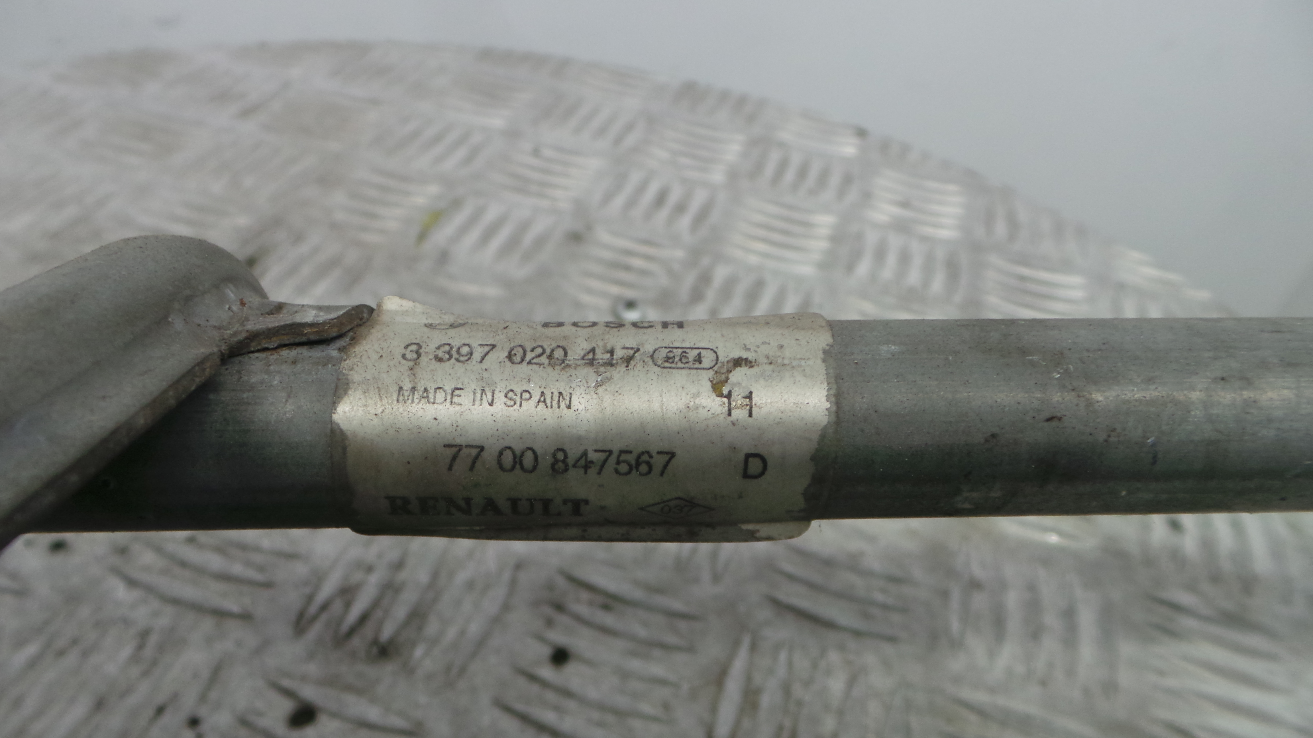 Motor Limpa Vidros Frente  7700847567 - RENAULT CLIO II (BB_, CB_), CLIO Mk II (BB_, CB_)-38361410