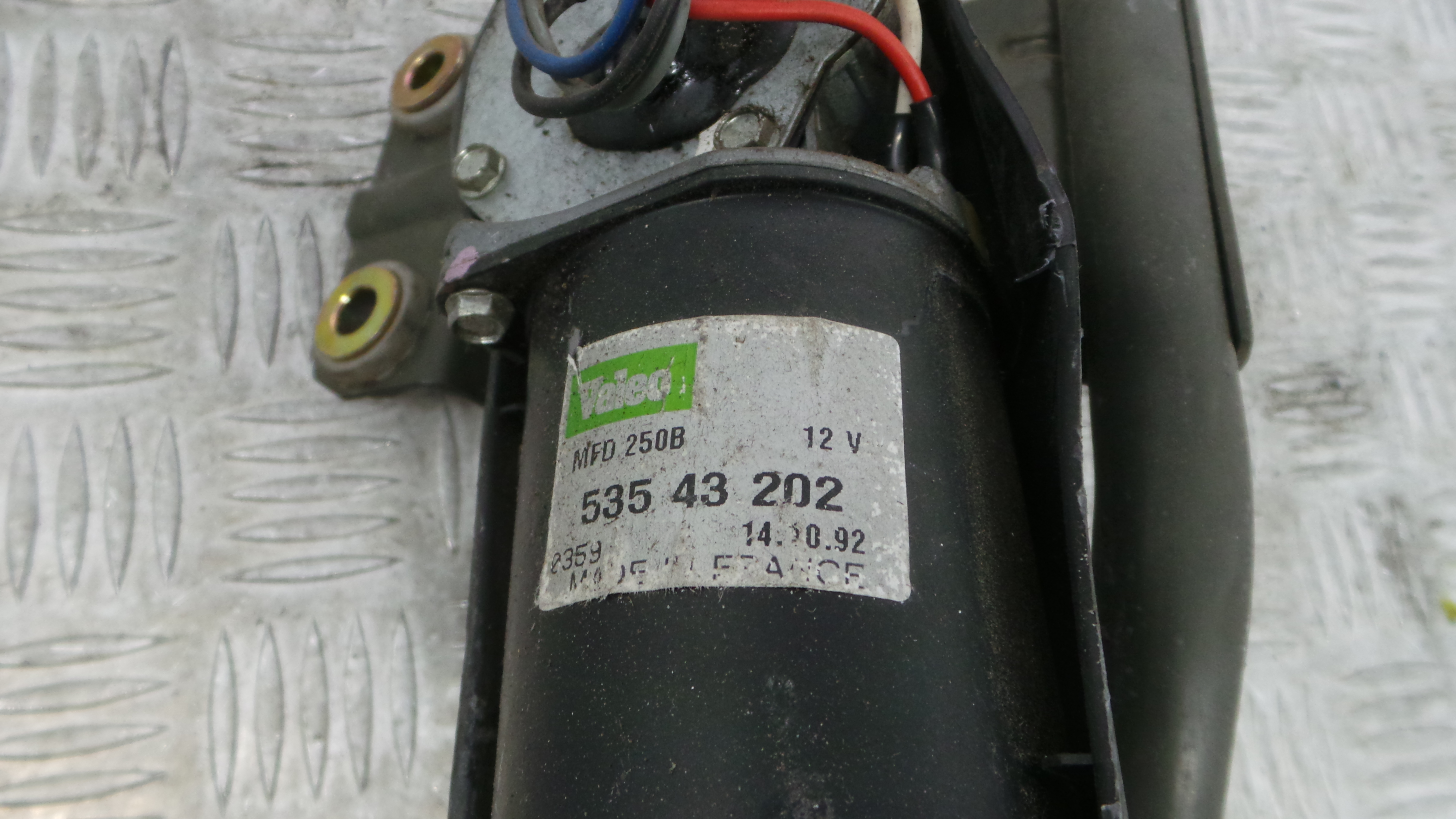 Motor Limpa Vidros Frente  53543202 - RENAULT CLIO I (B/C57_, 5/357_)-38361449