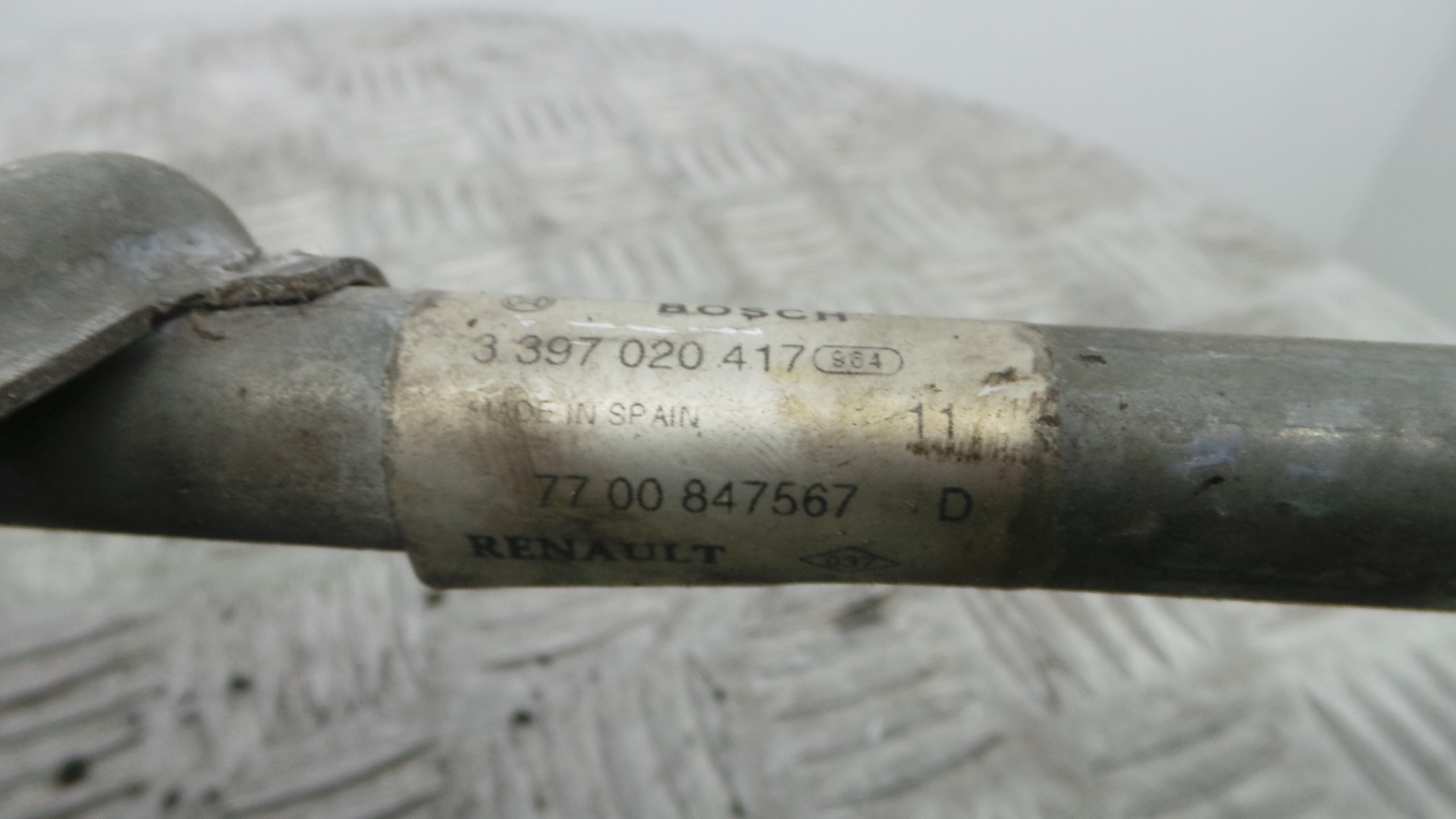 Motor Limpa Vidros Frente  7700847567 - RENAULT CLIO II (BB_, CB_), CLIO Mk II (BB_, CB_)-38361524