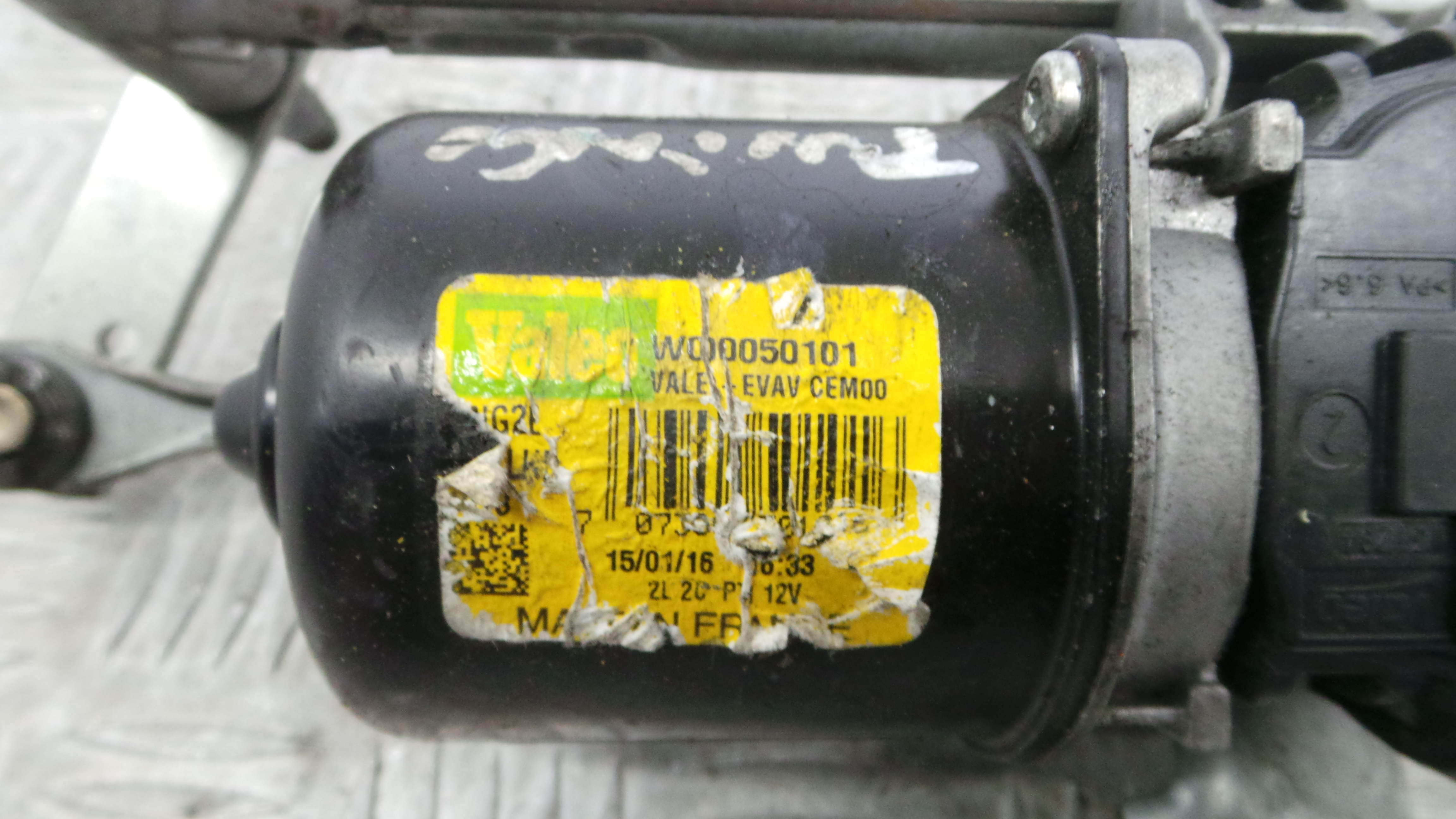 Motor Limpa Vidros Frente   - RENAULT TWINGO III (BCM_, BCA_)-38361529