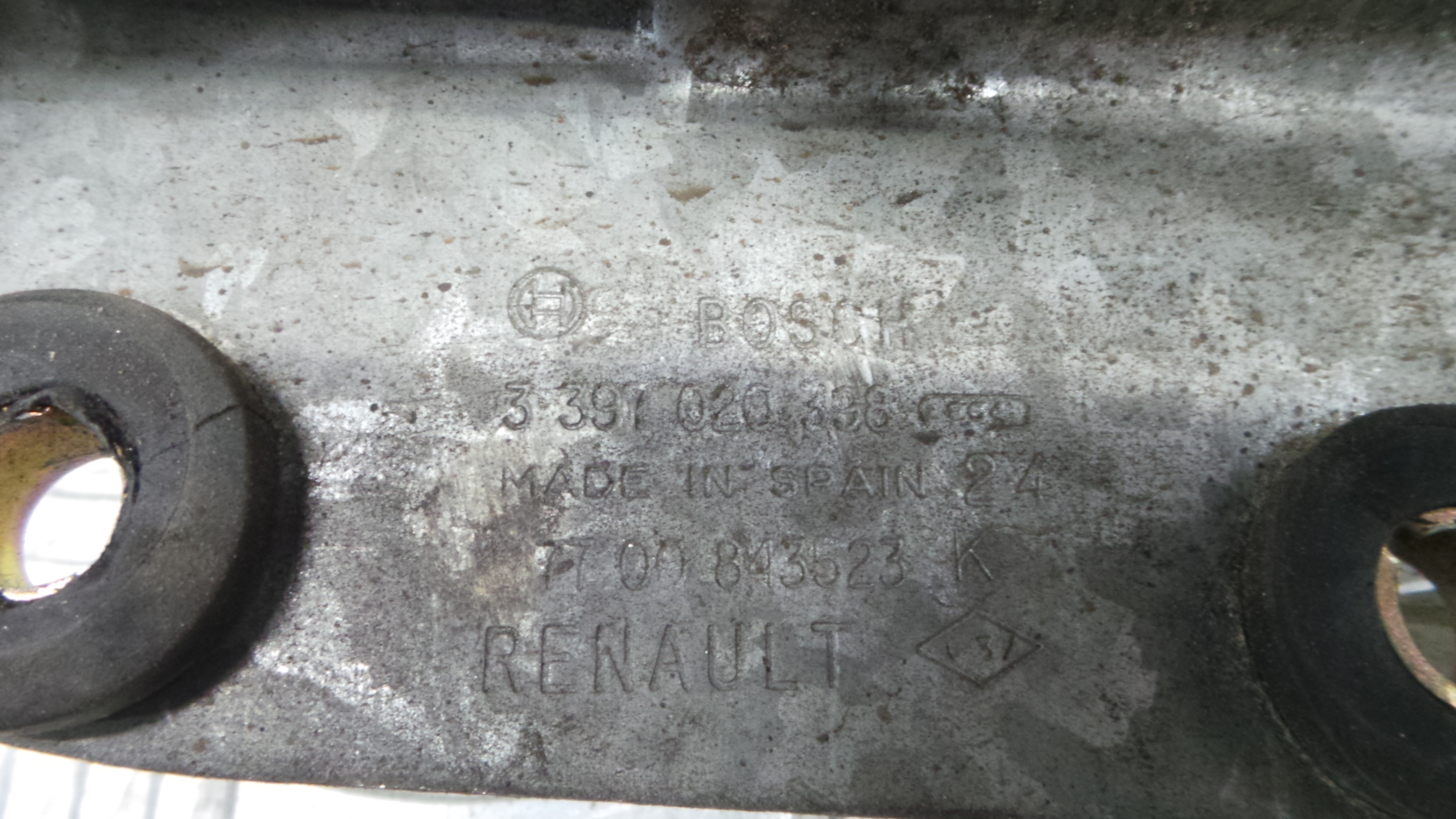 Motor Limpa Vidros Frente  7700843523K - RENAULT MEGANE Scénic (JA0/1_)-38361876