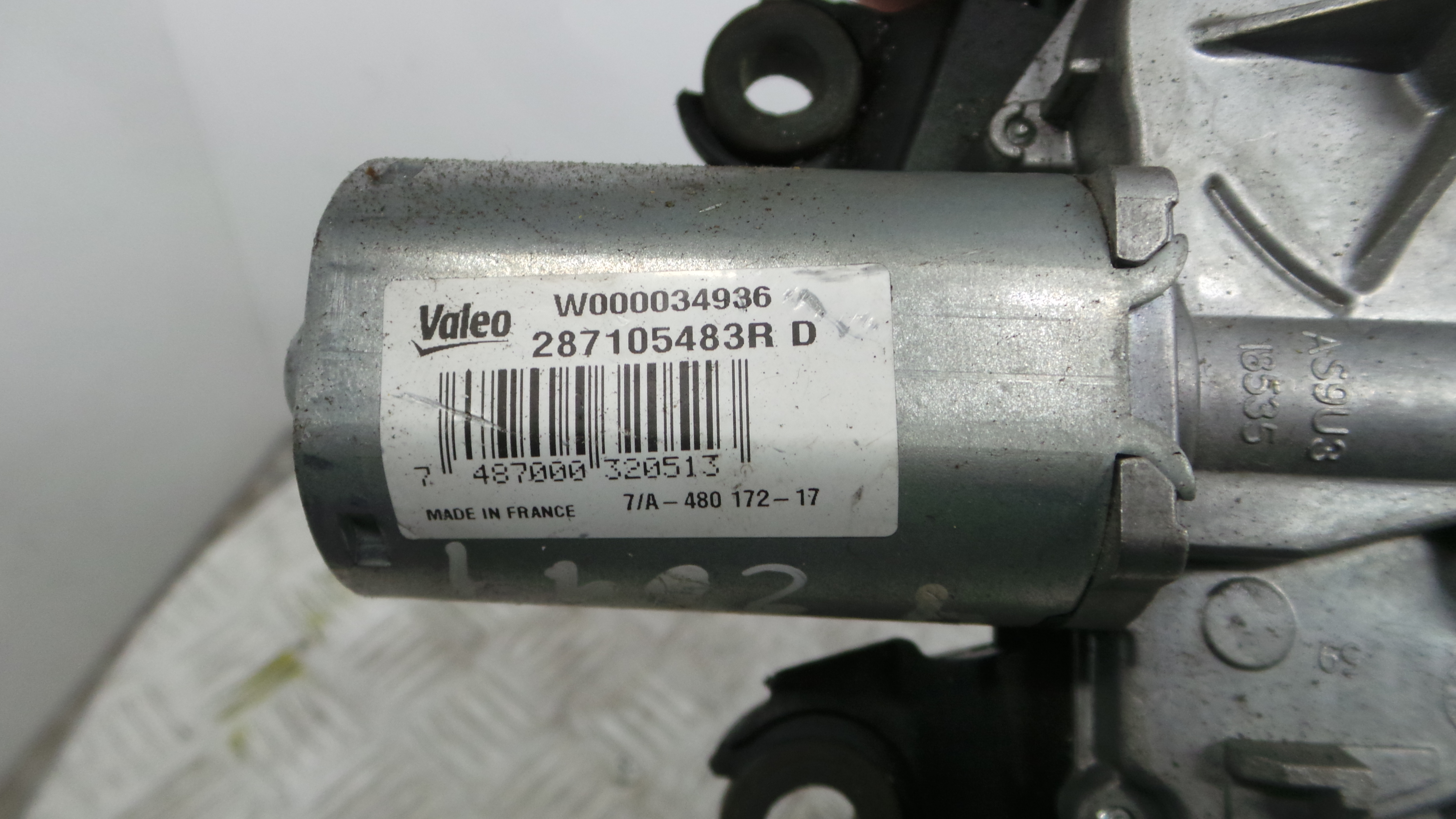 Motor Limpa Vidros Trás 287105483R - RENAULT CLIO IV (BH_)-38370221