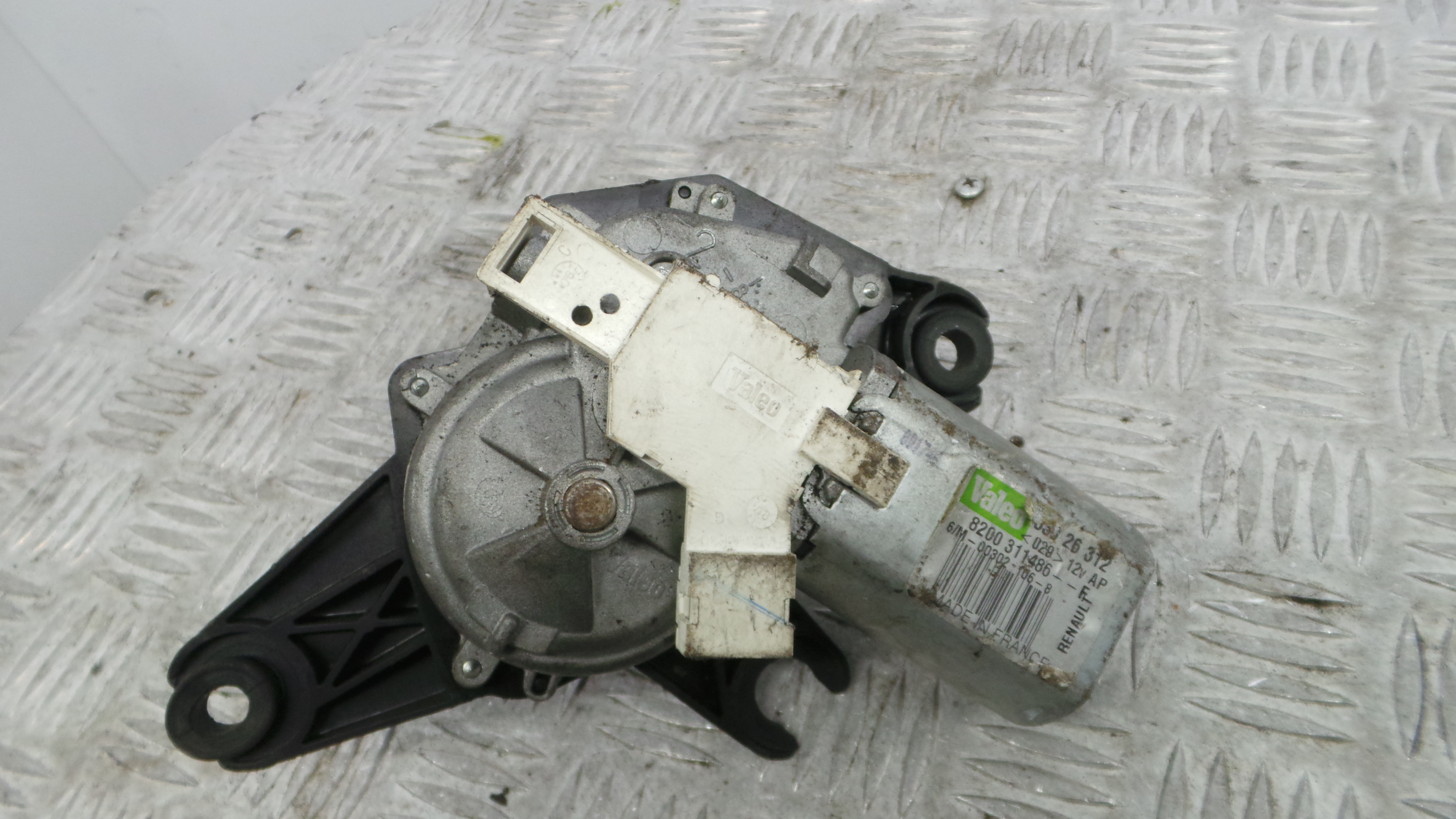 Motor Limpa Vidros Trás 8200311486 - RENAULT CLIO III (BR0/1, CR0/1)-38370224