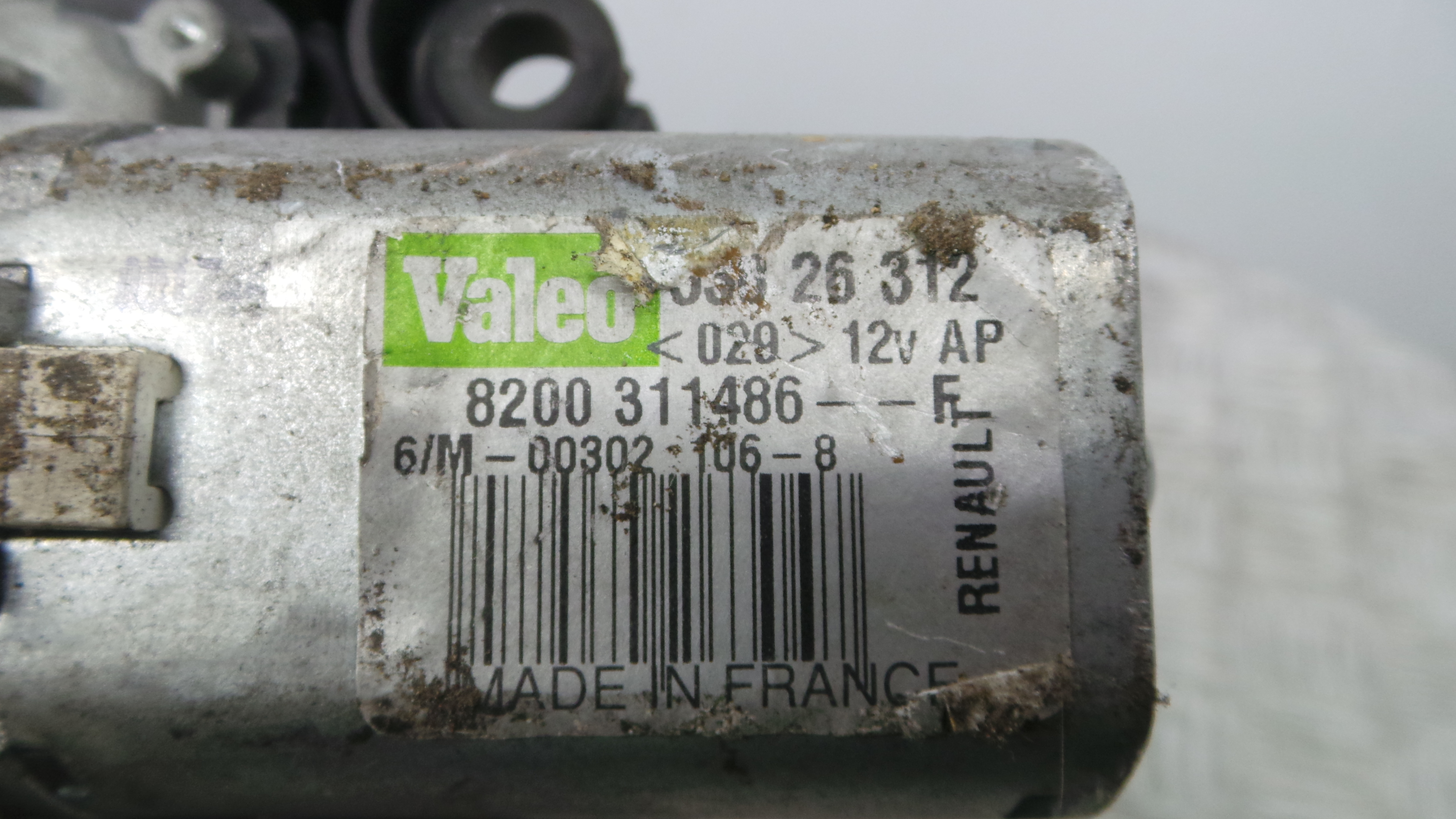 Motor Limpa Vidros Trás 8200311486 - RENAULT CLIO III (BR0/1, CR0/1)-38370224