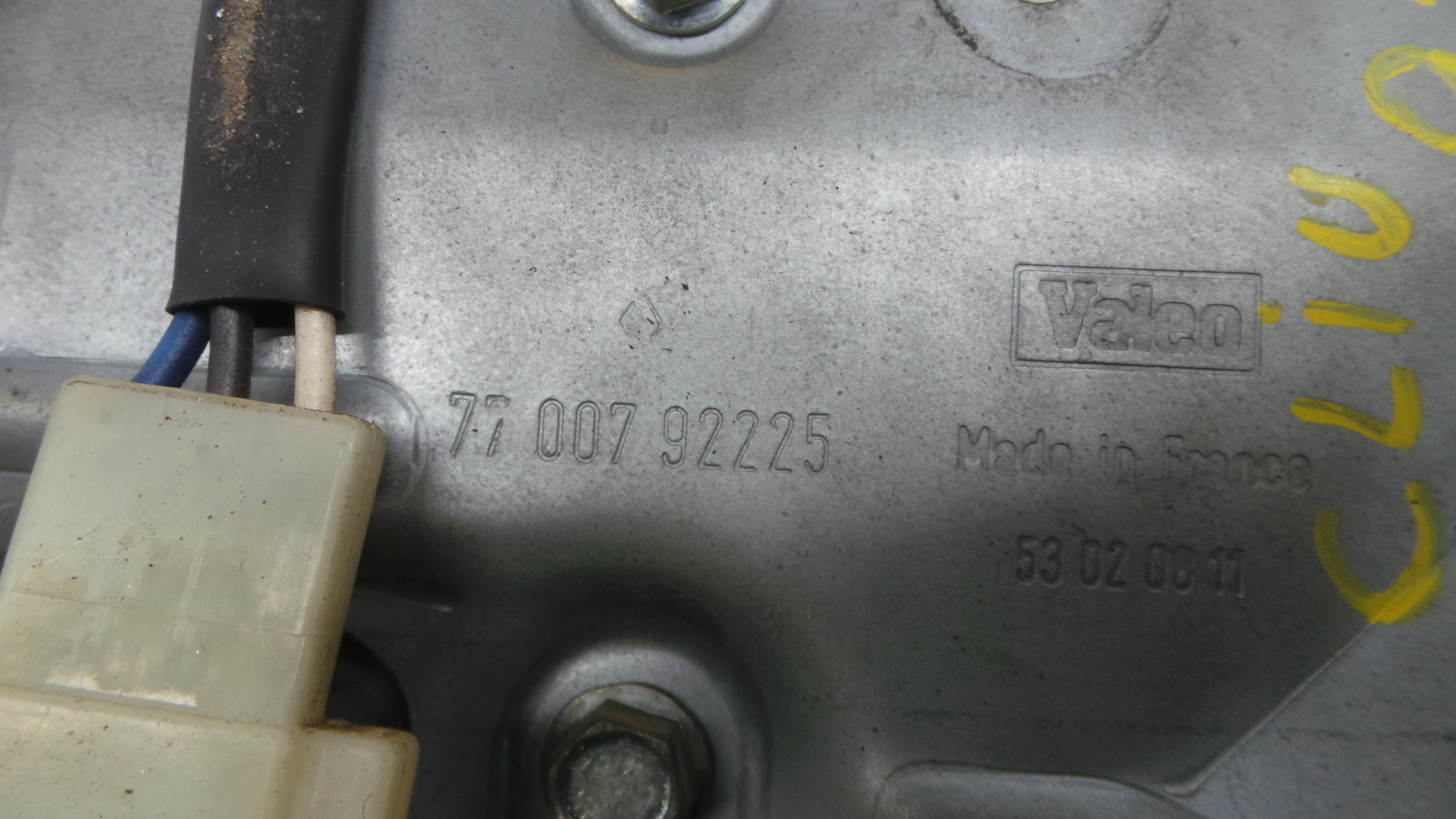 Motor Limpa Vidros Trás 7700792225 - RENAULT CLIO I (B/C57_, 5/357_)-38370242