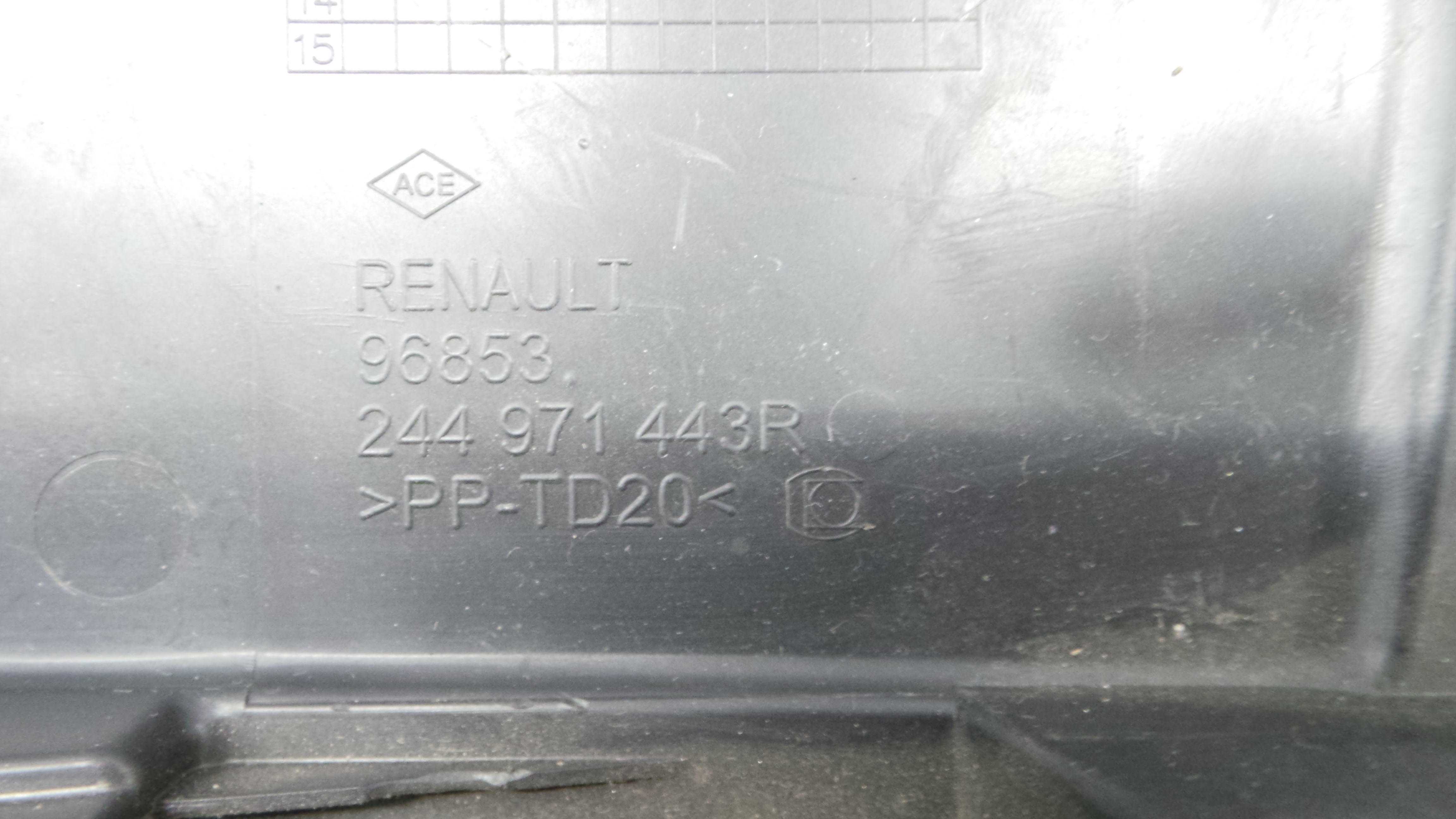 Tampa da Bateria 244971443R - RENAULT CLIO IV (BH_)-38370540