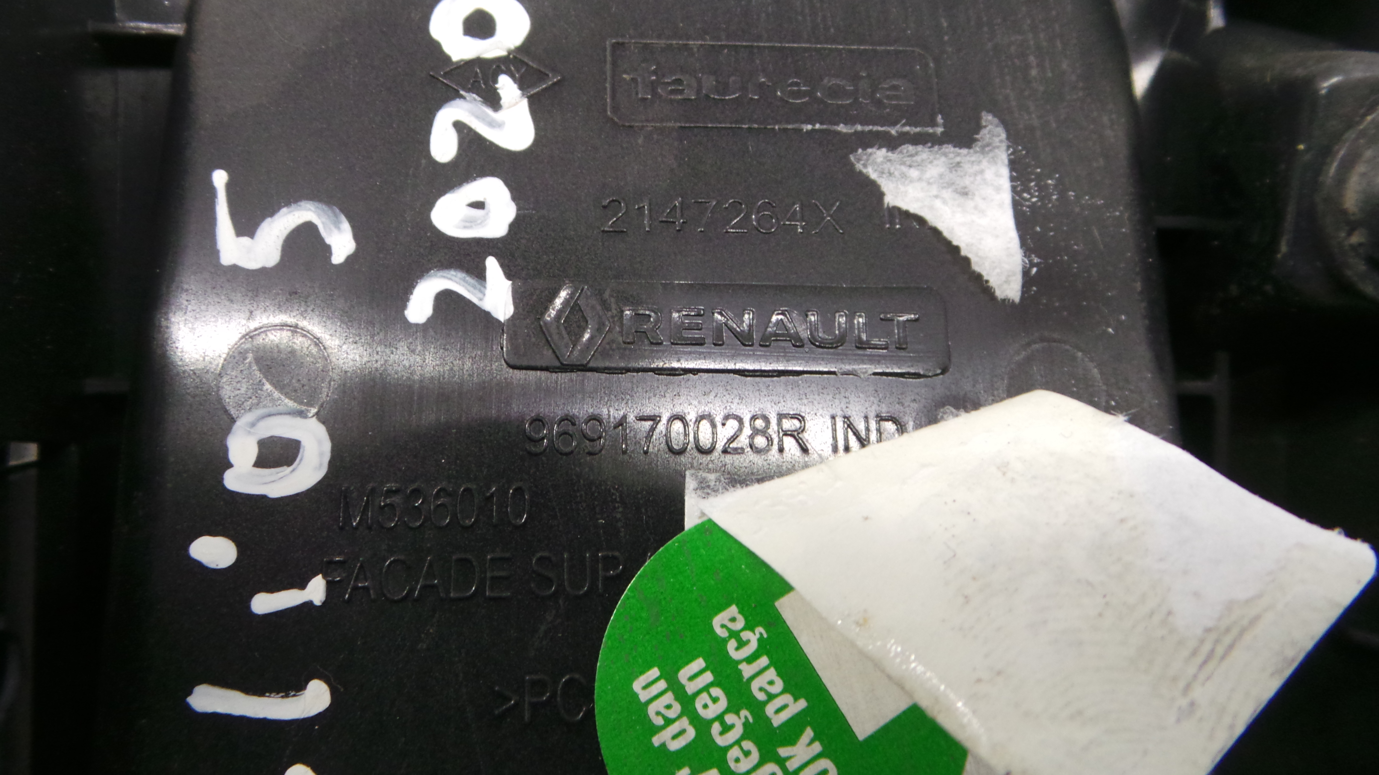 Suporte para copos para o carro 969170028R - RENAULT CLIO V (B7_)-38370547