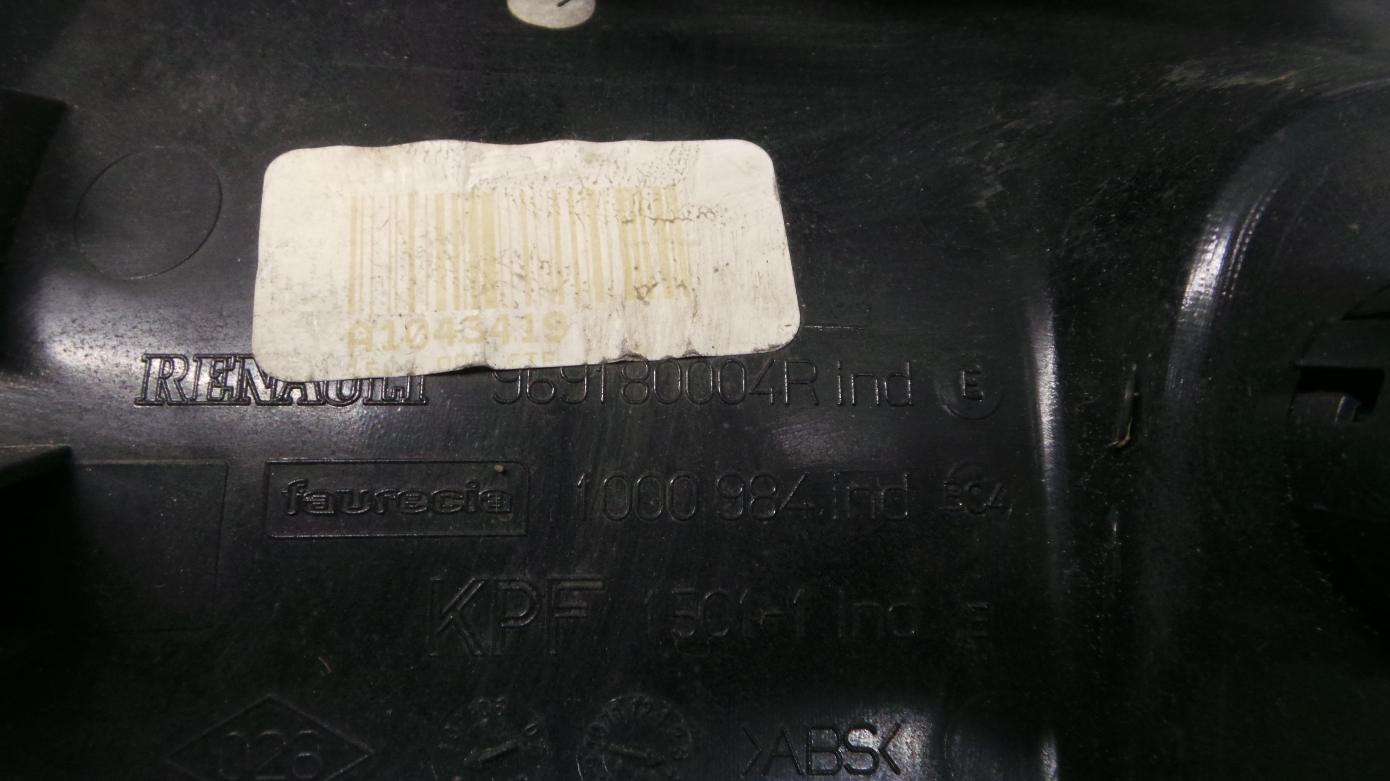 Grelha da Sofagem 969180004R - RENAULT LAGUNA III (BT0/1)-38370557