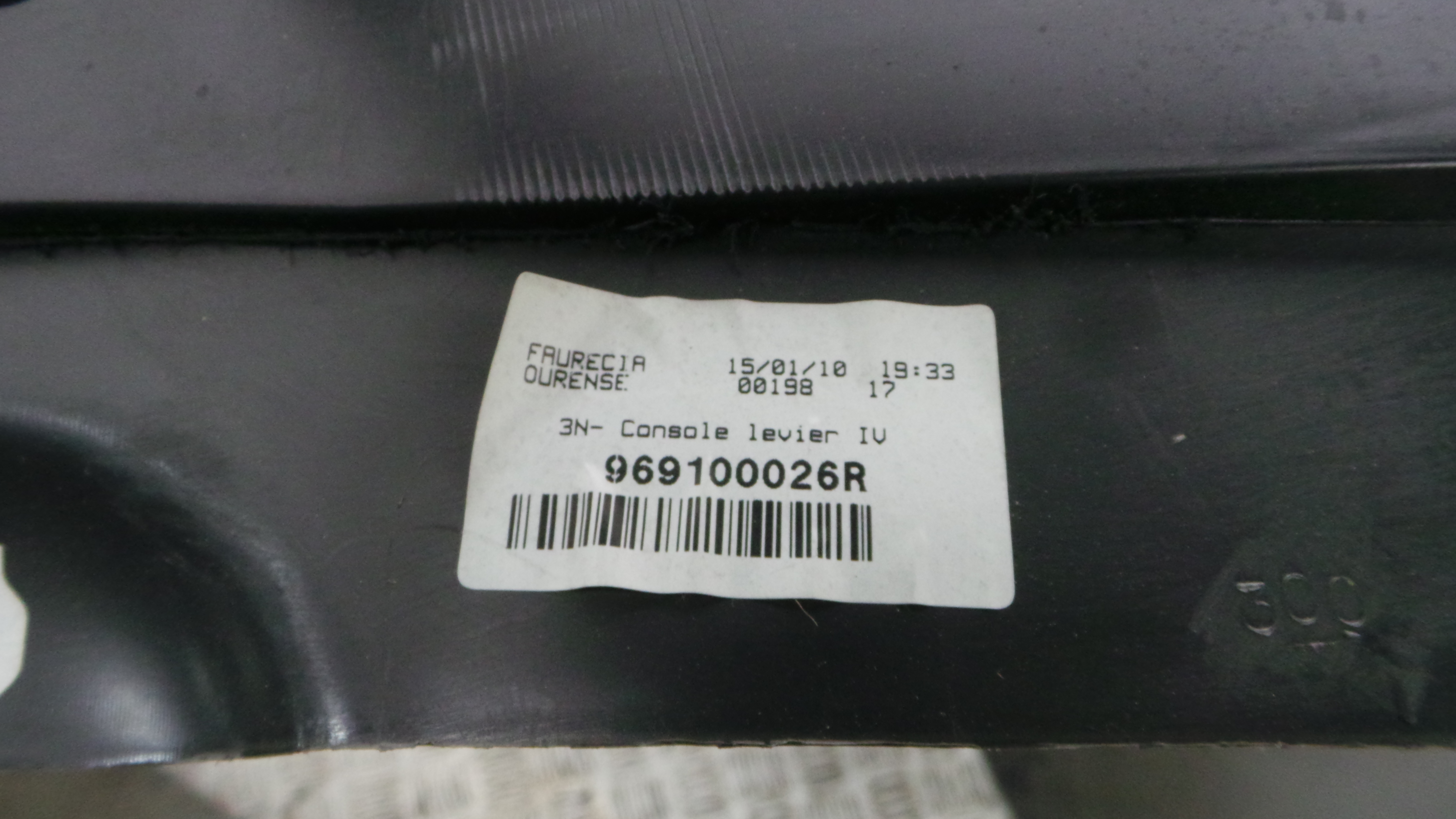 Apoio de Braço Central 969100026R - RENAULT MEGANE III Hatchback (BZ0/1_, B3_)-38370625