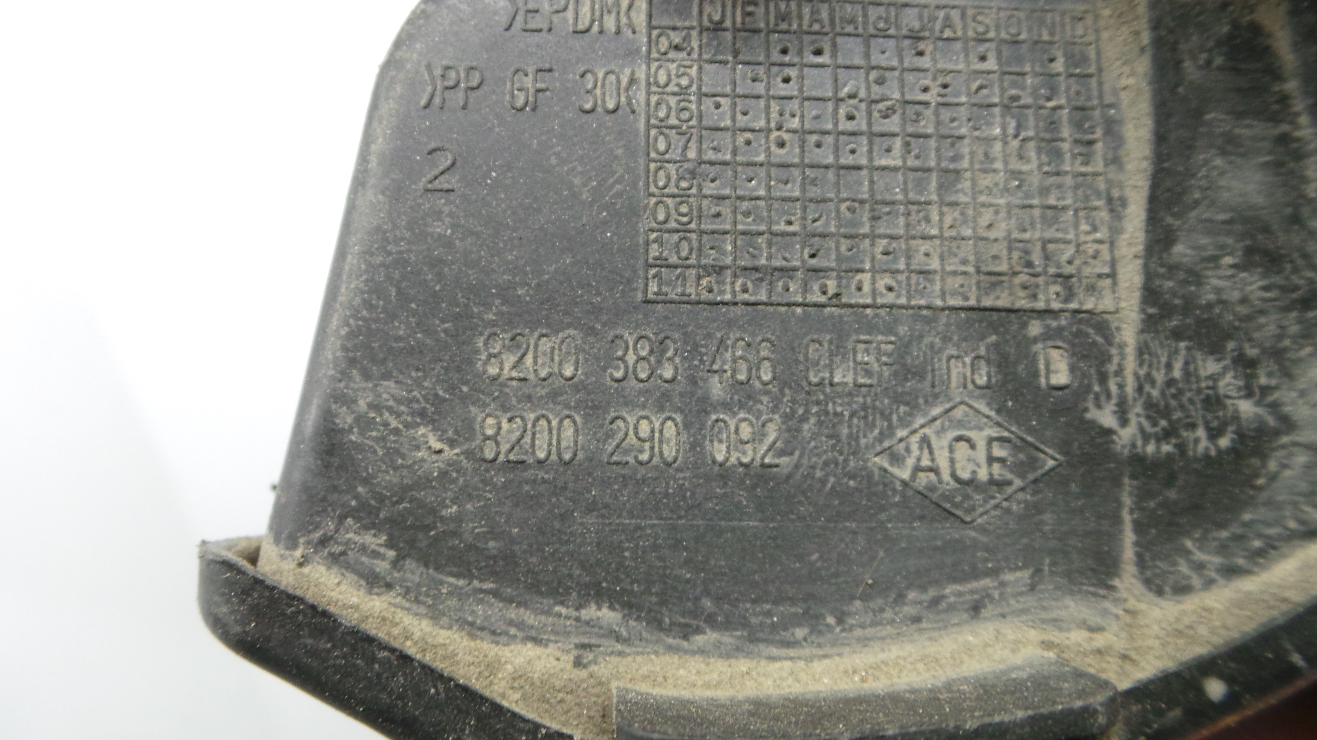 Tampão de Combustivel 8200383466 - RENAULT CLIO III (BR0/1, CR0/1)-38370650