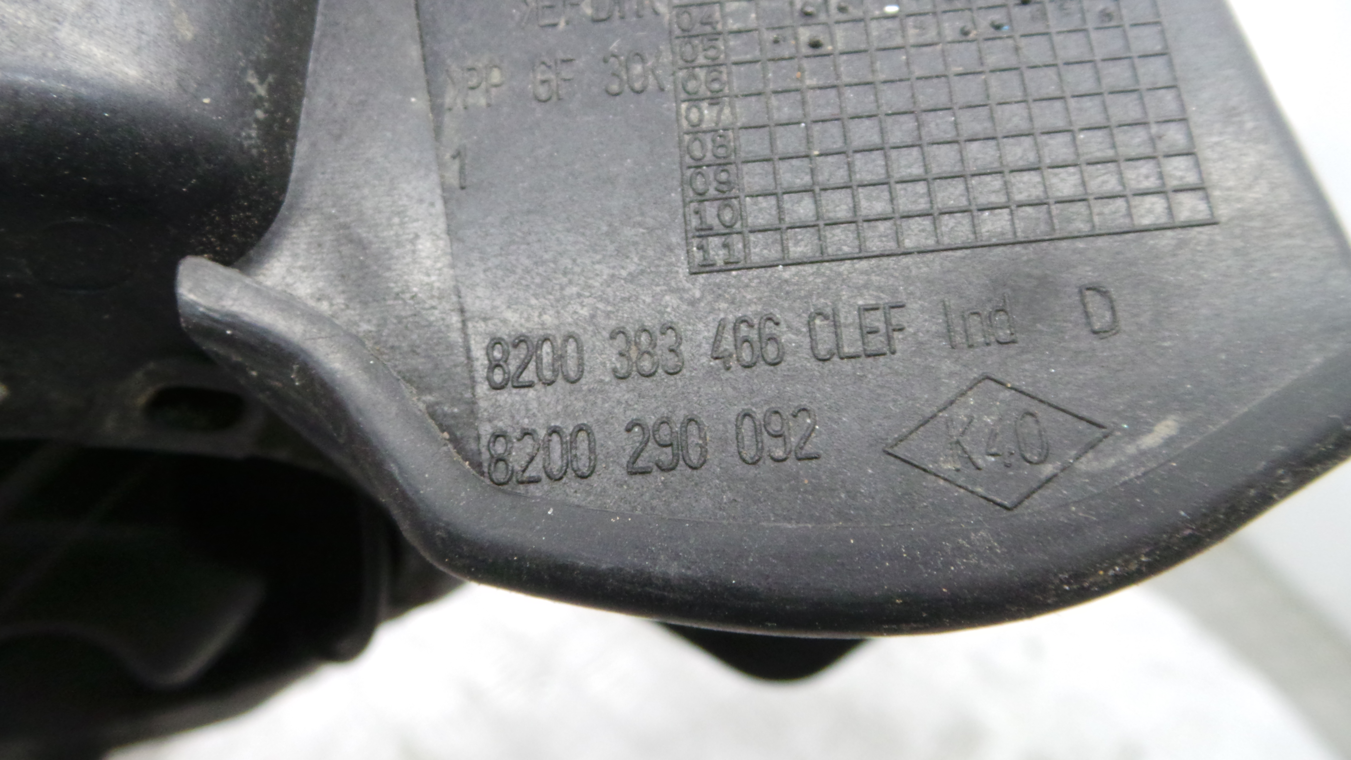 Tampão de Combustivel 8200383466 - RENAULT CLIO III (BR0/1, CR0/1)-38370654