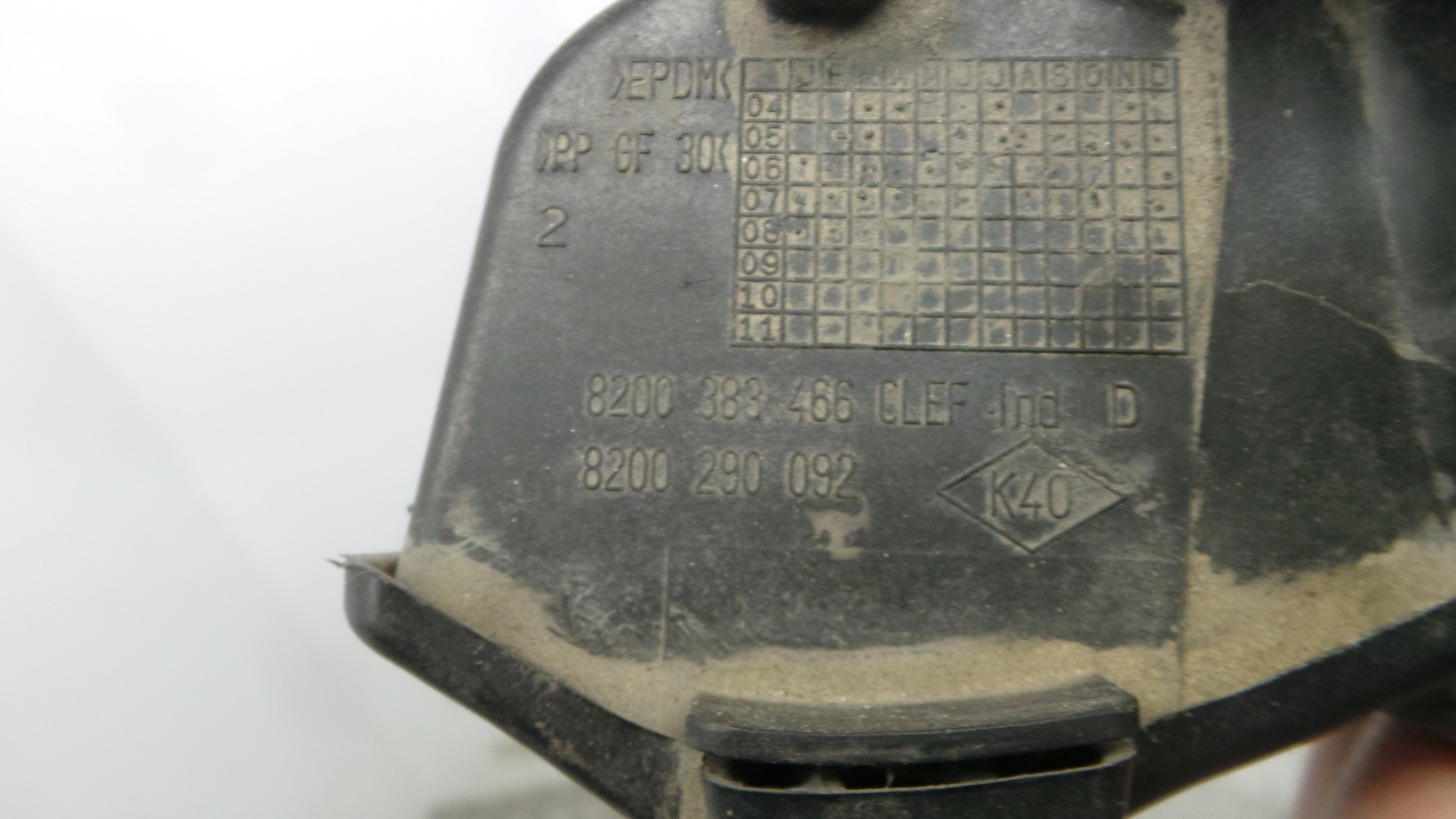 Tampão de Combustivel  8200383466 - RENAULT CLIO III (BR0/1, CR0/1)-38370662