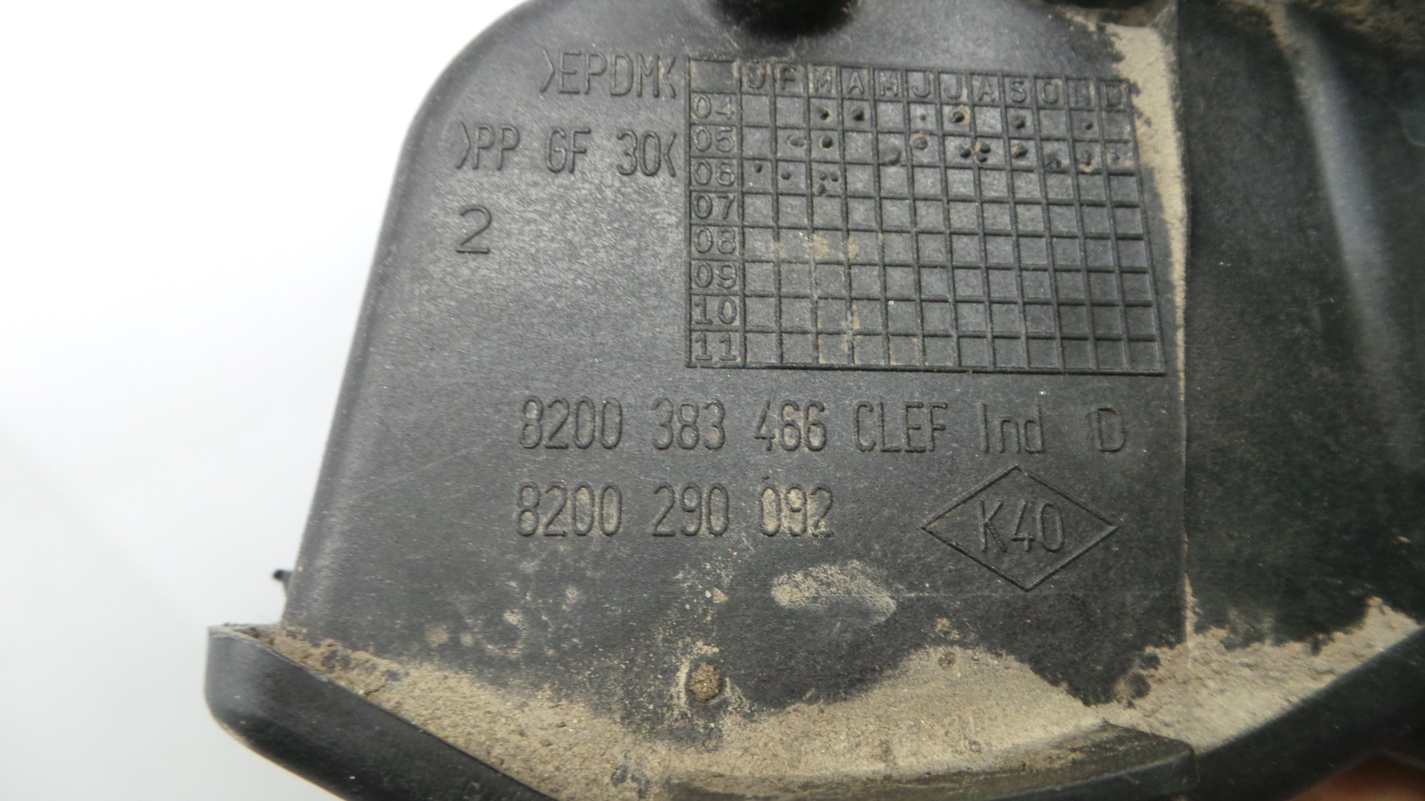 Tampão de Combustivel 8200383466 - RENAULT CLIO III (BR0/1, CR0/1)-38370689