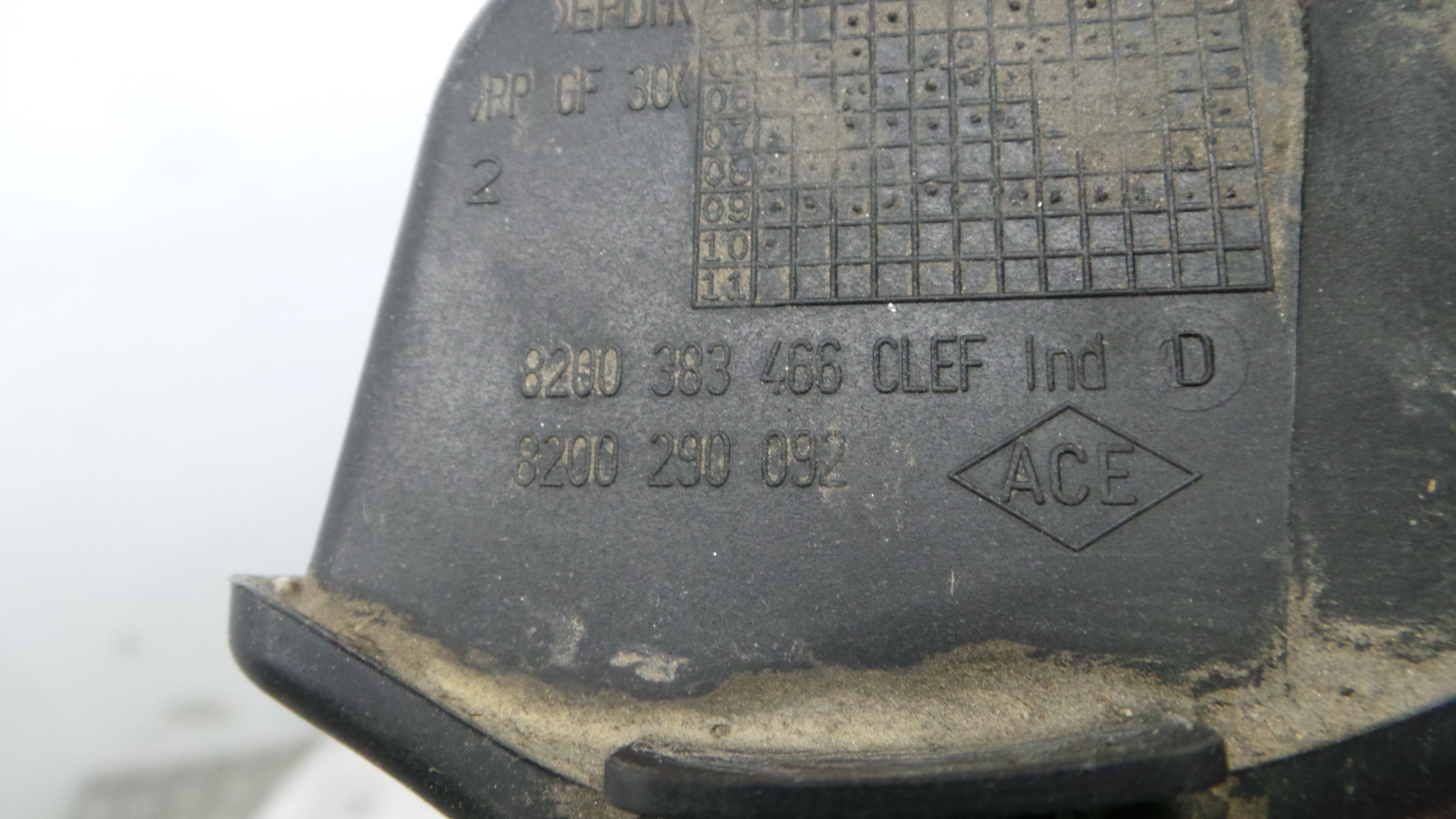 Tampão de Combustivel  8200383466 - RENAULT CLIO III (BR0/1, CR0/1)-38370701