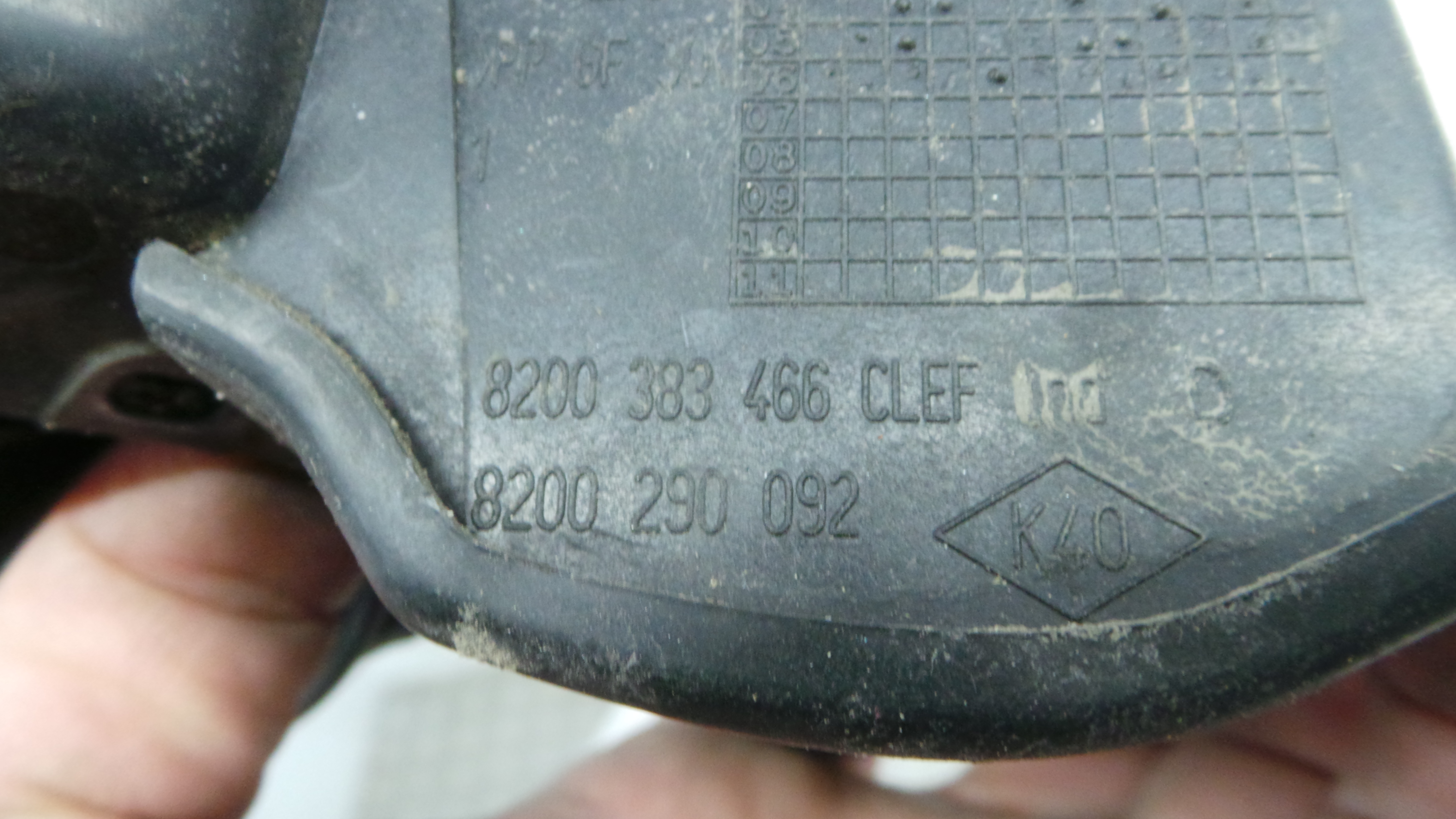 Tampão de Combustivel  8200383466 - RENAULT CLIO III (BR0/1, CR0/1)-38370717