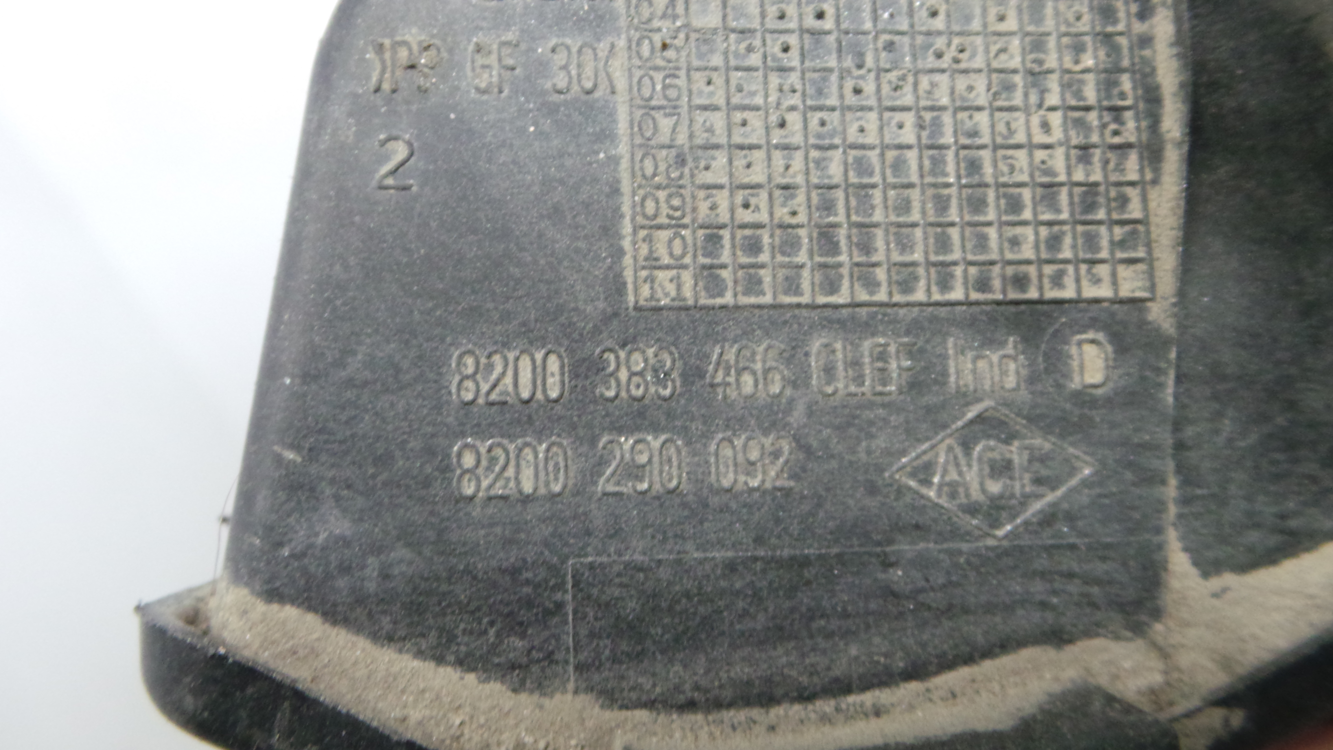 Tampão de Combustivel  8200383466 - RENAULT CLIO III (BR0/1, CR0/1)-38370724