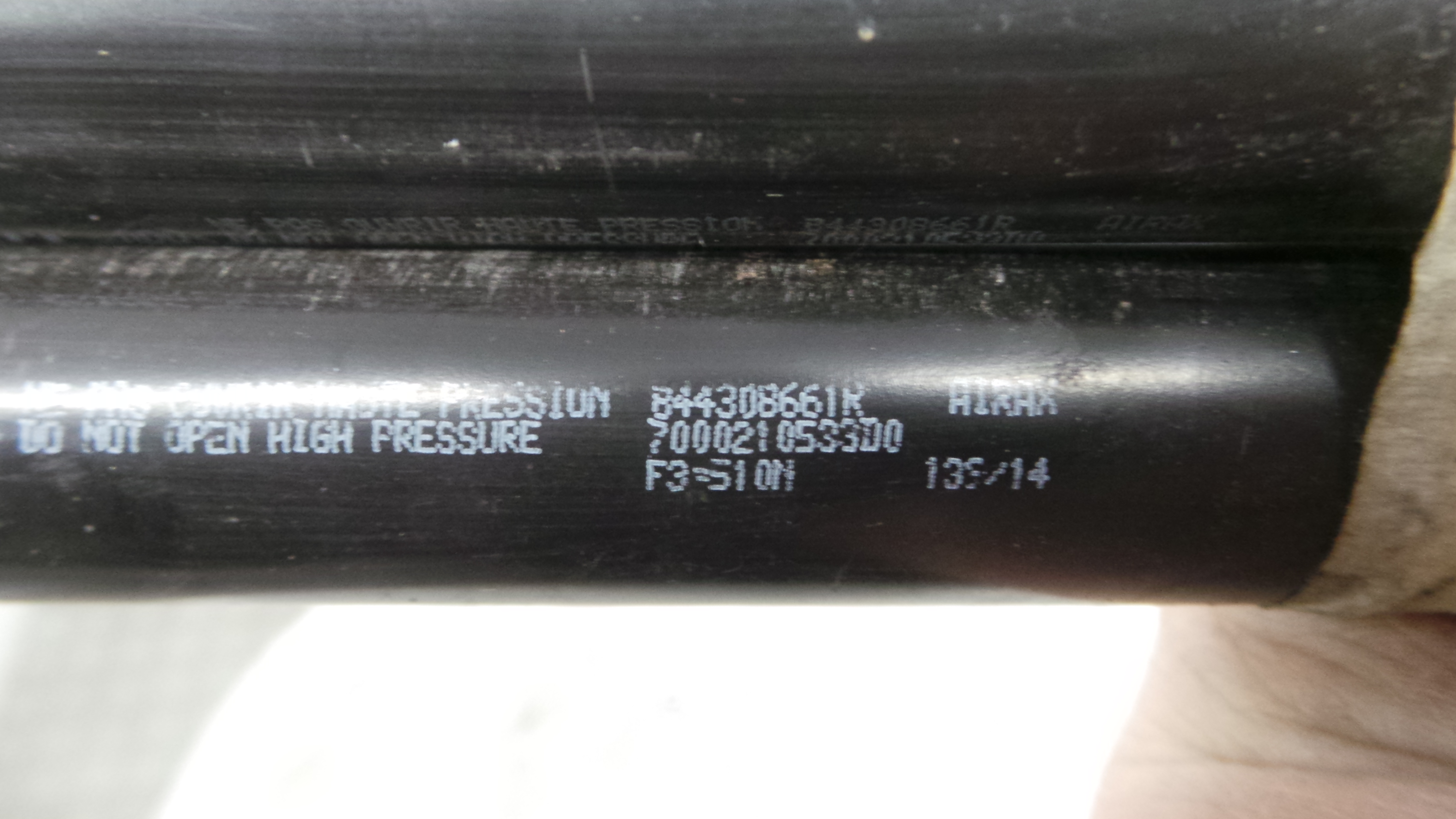 Amortecedor da Mala 844308661R - RENAULT CLIO IV (BH_)-38370886