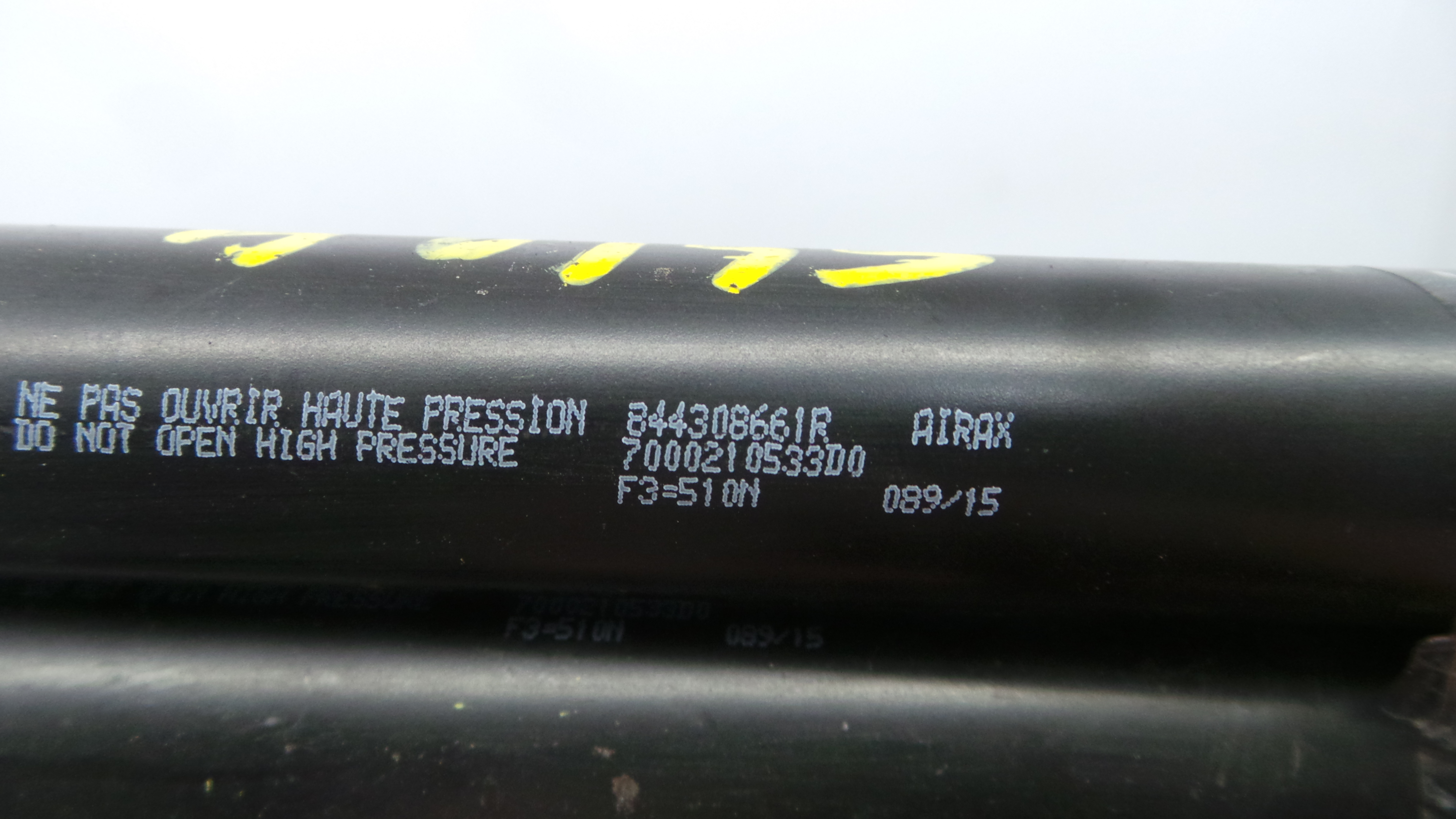 Amortecedor da Mala 844308661R - RENAULT CLIO IV (BH_)-38370916