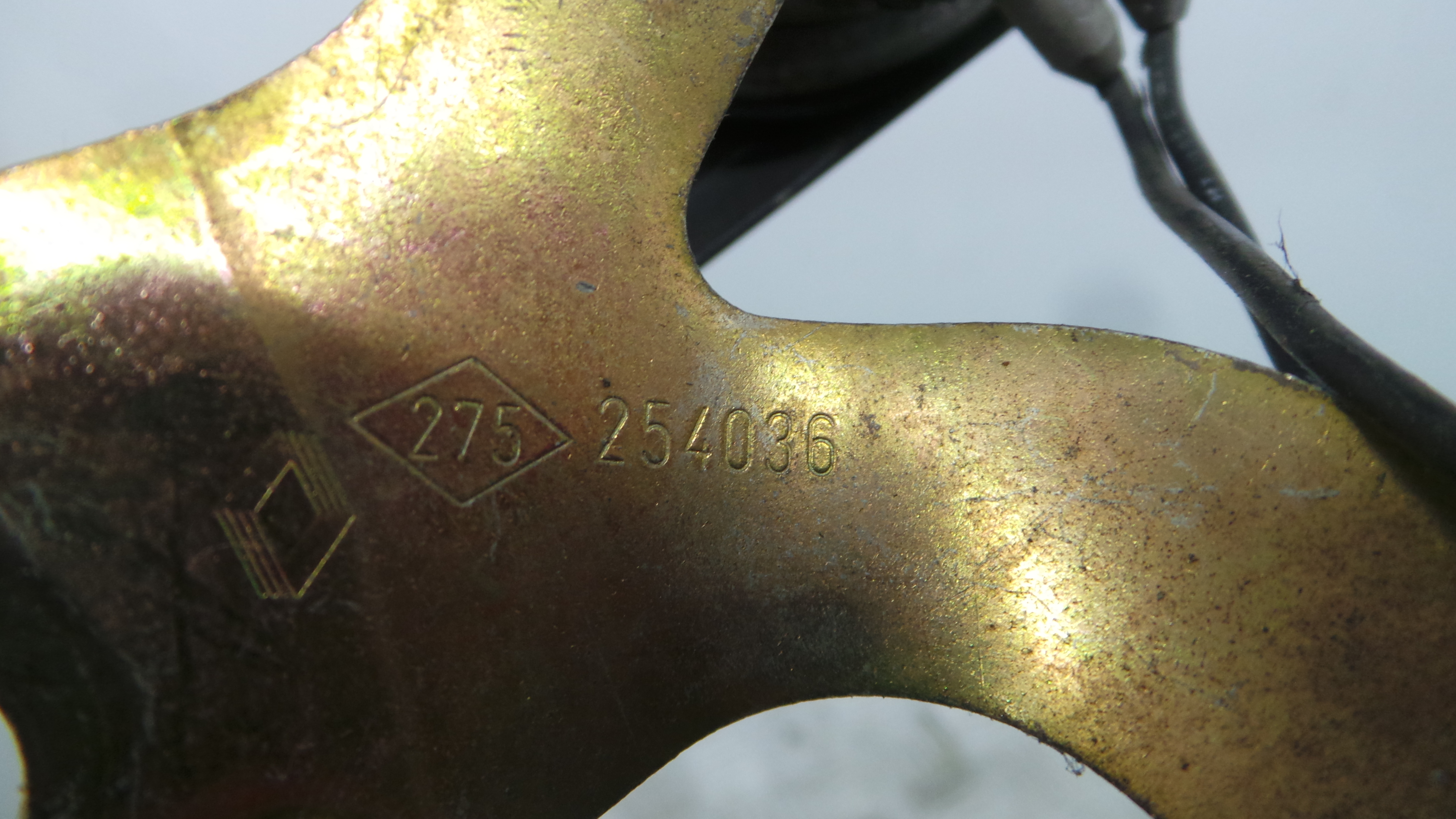 Buzina 254036 - RENAULT LAGUNA II (BG0/1_)-38375806