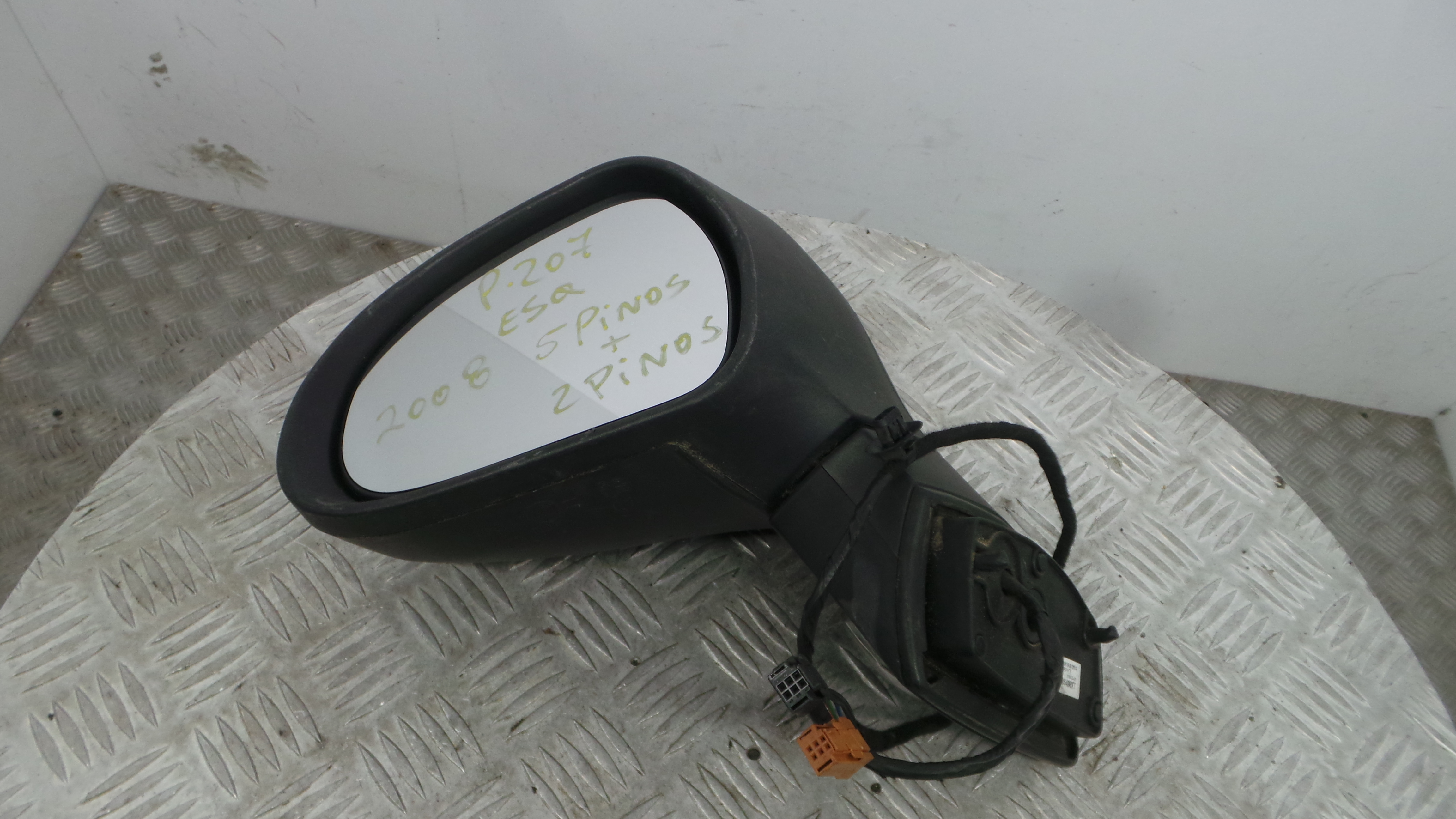 Espelho Retrovisor Esq 96806498XT - PEUGEOT 207 (WA_, WC_), 207/207+ (WA_, WC_)-38375872