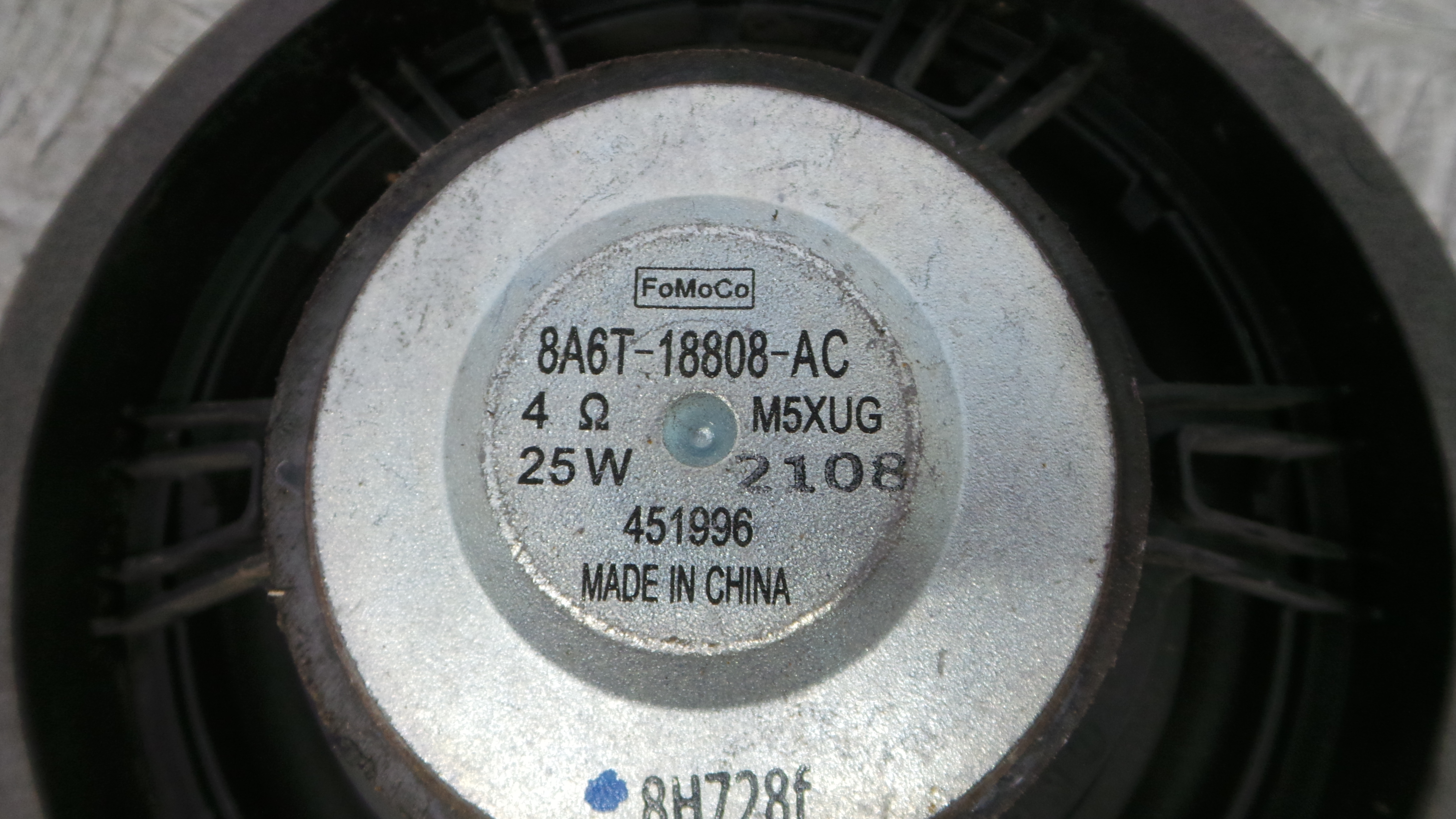 Colunas de Som 8A6T-18808-AC - FORD FIESTA VI (CB1, CCN)-38375960