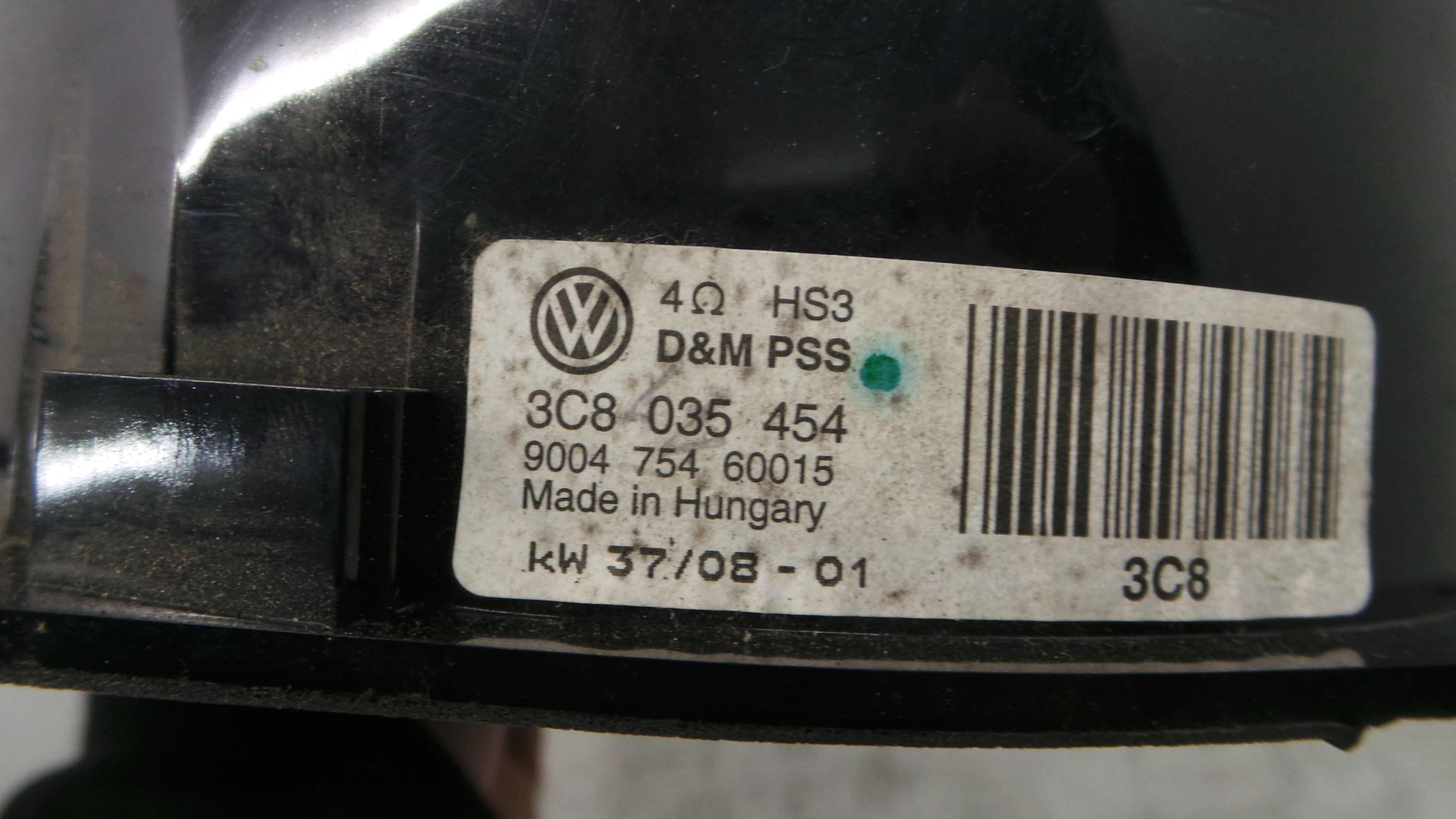 Colunas de Som  3C8035454 - VW PASSAT CC B6 (357)-38375963