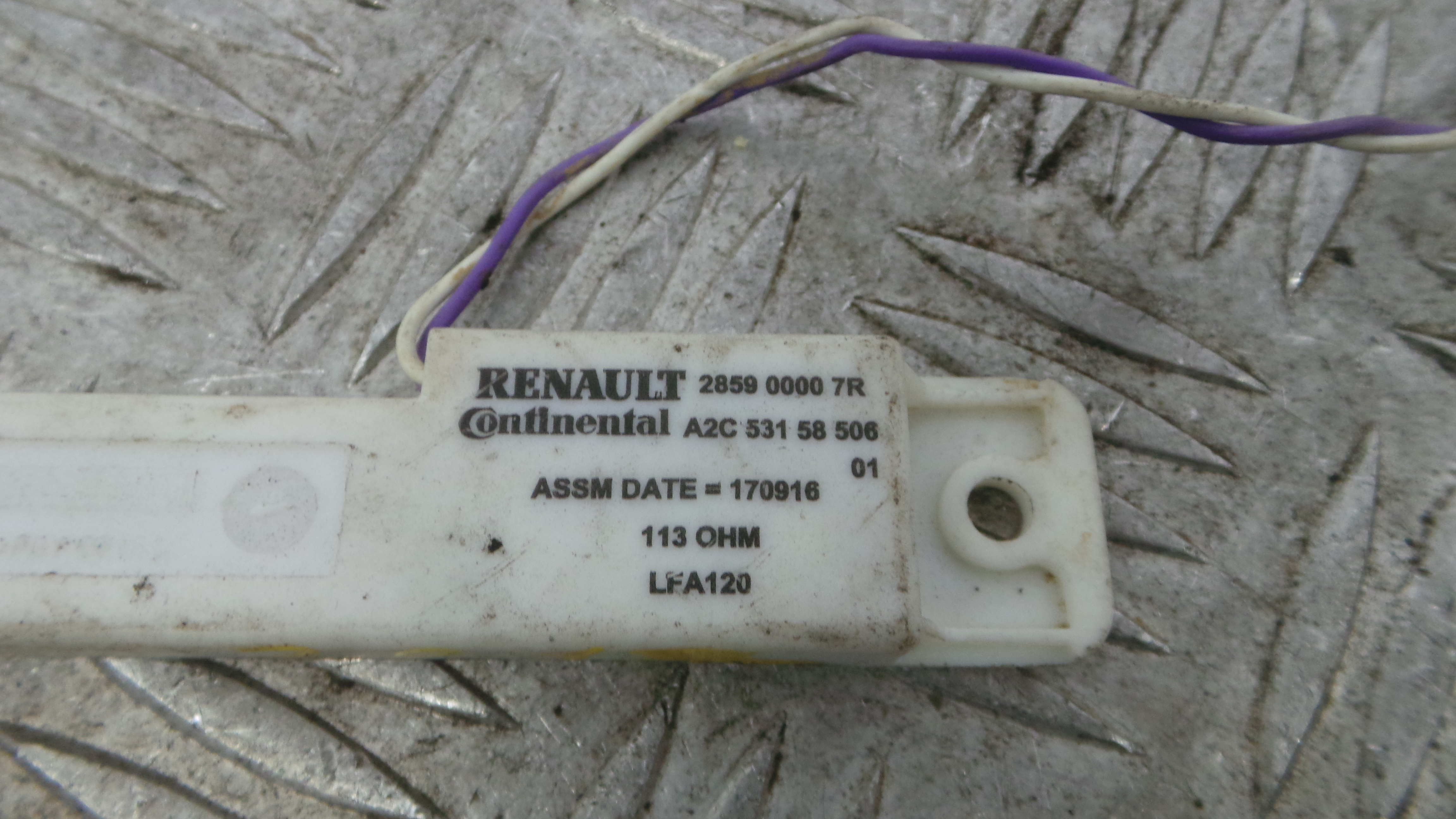 Antena 285900007R - RENAULT CLIO IV (BH_)-38376004