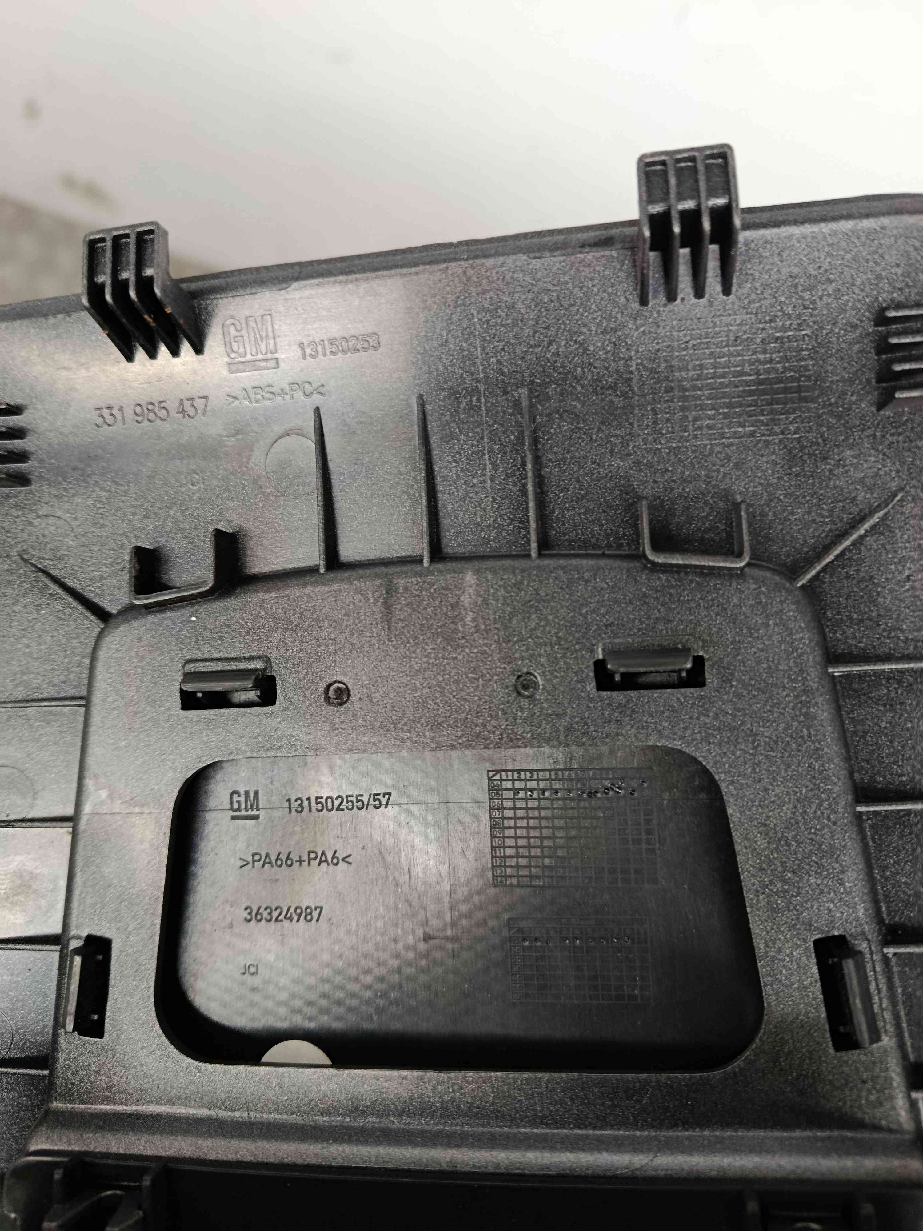 Aro Consola Central 13150253 - OPEL ZAFIRA / ZAFIRA FAMILY B (A05)-38402232