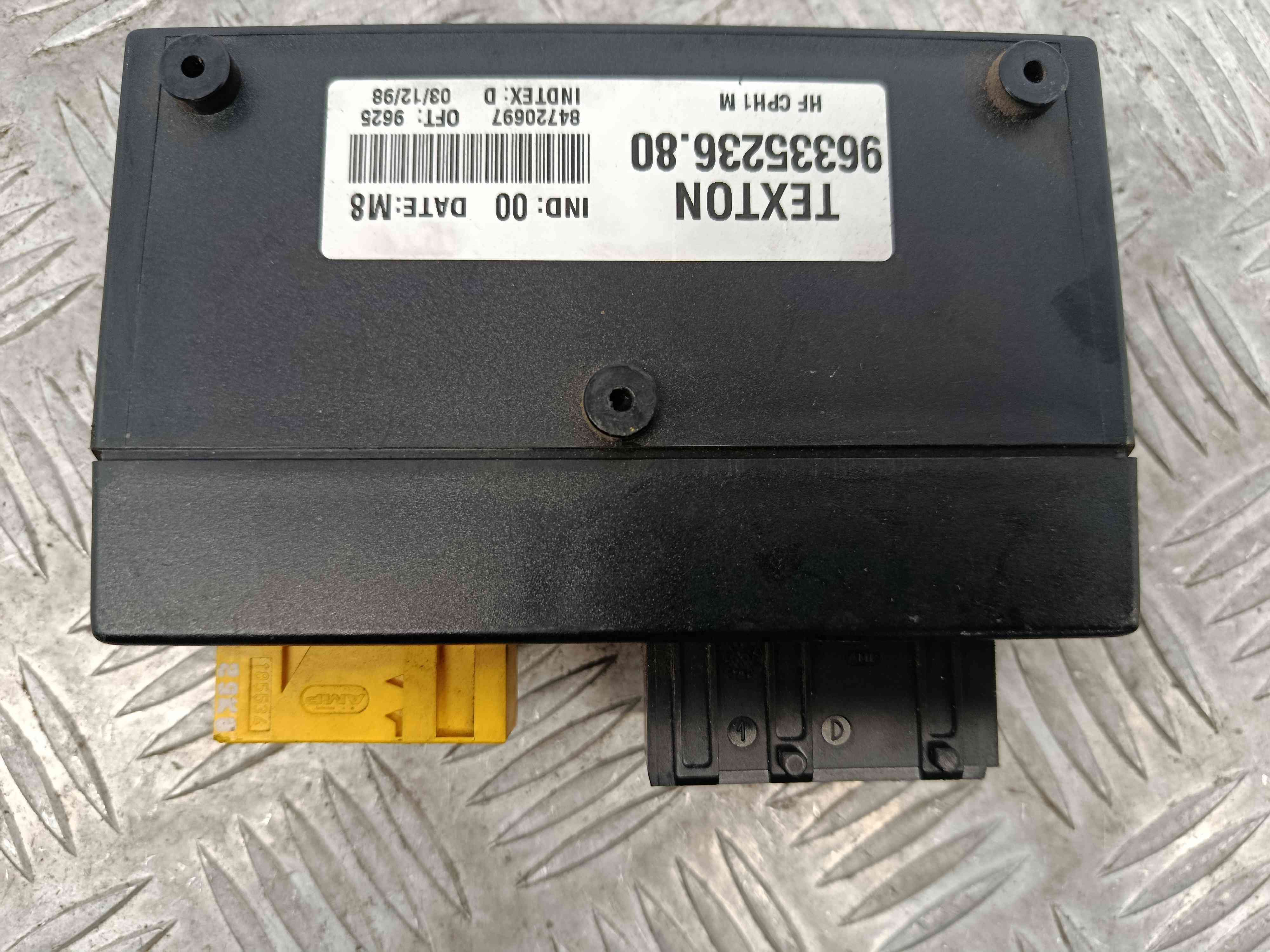Modulo Electrónico 9633523680 - CITROËN XSARA Break (N2), XSARA Estate (N2)-38431261 Modulo Electrónico 9633523680 - CITROËN XSARA Break (N2), XSARA Estate (N2)-38431261