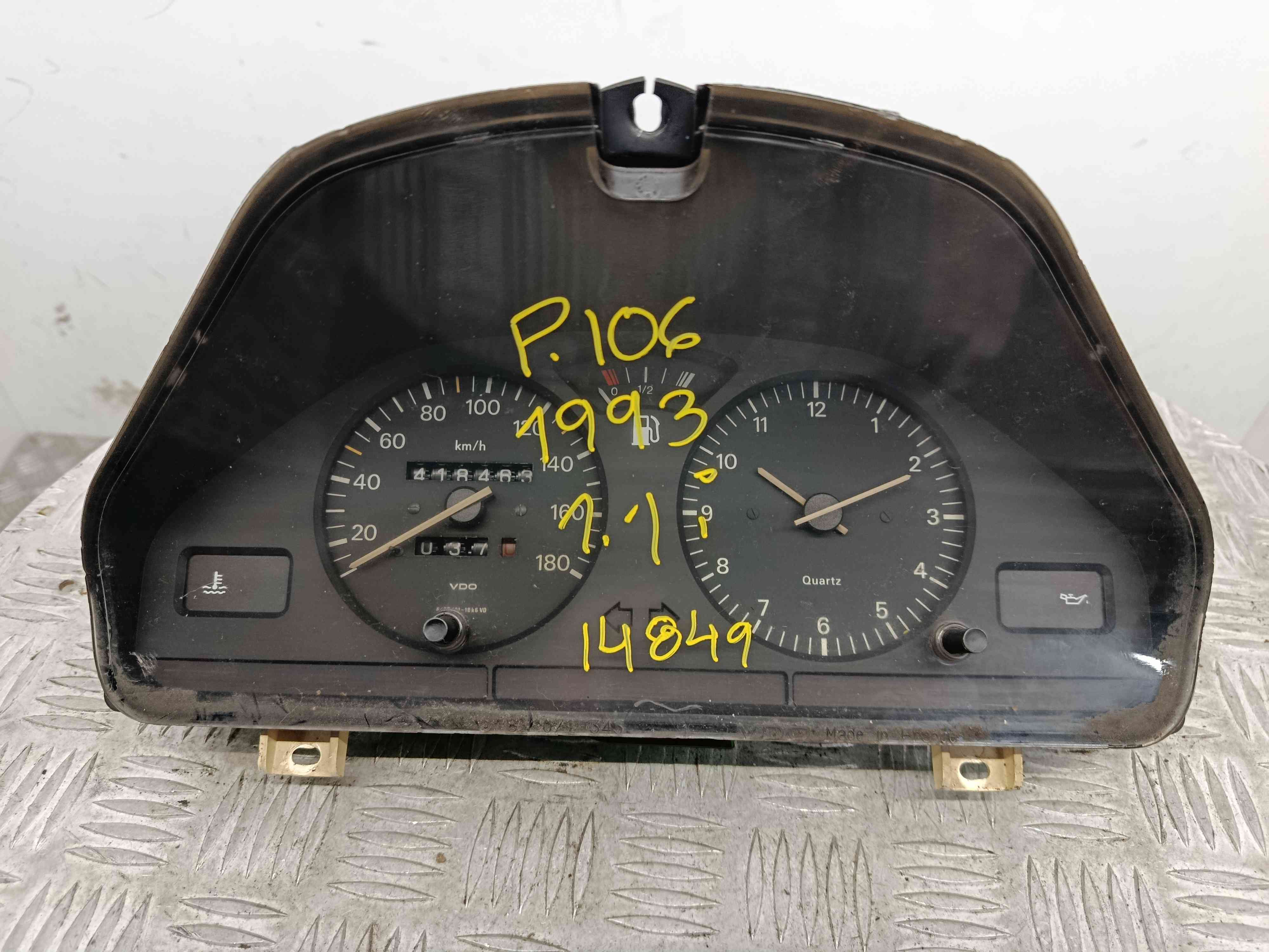 Quadrante  - PEUGEOT 106 I (1A, 1C)-38464128